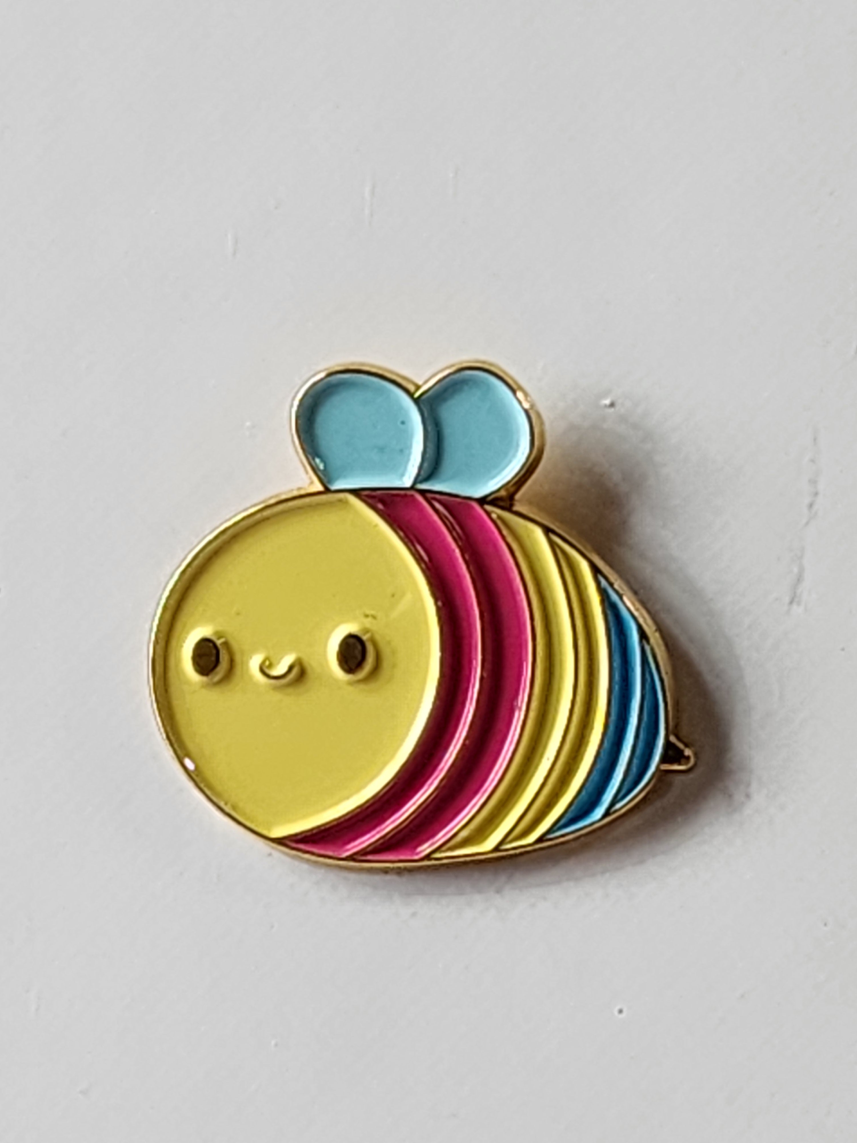 Pansexual Bumblebee Enamel Pin