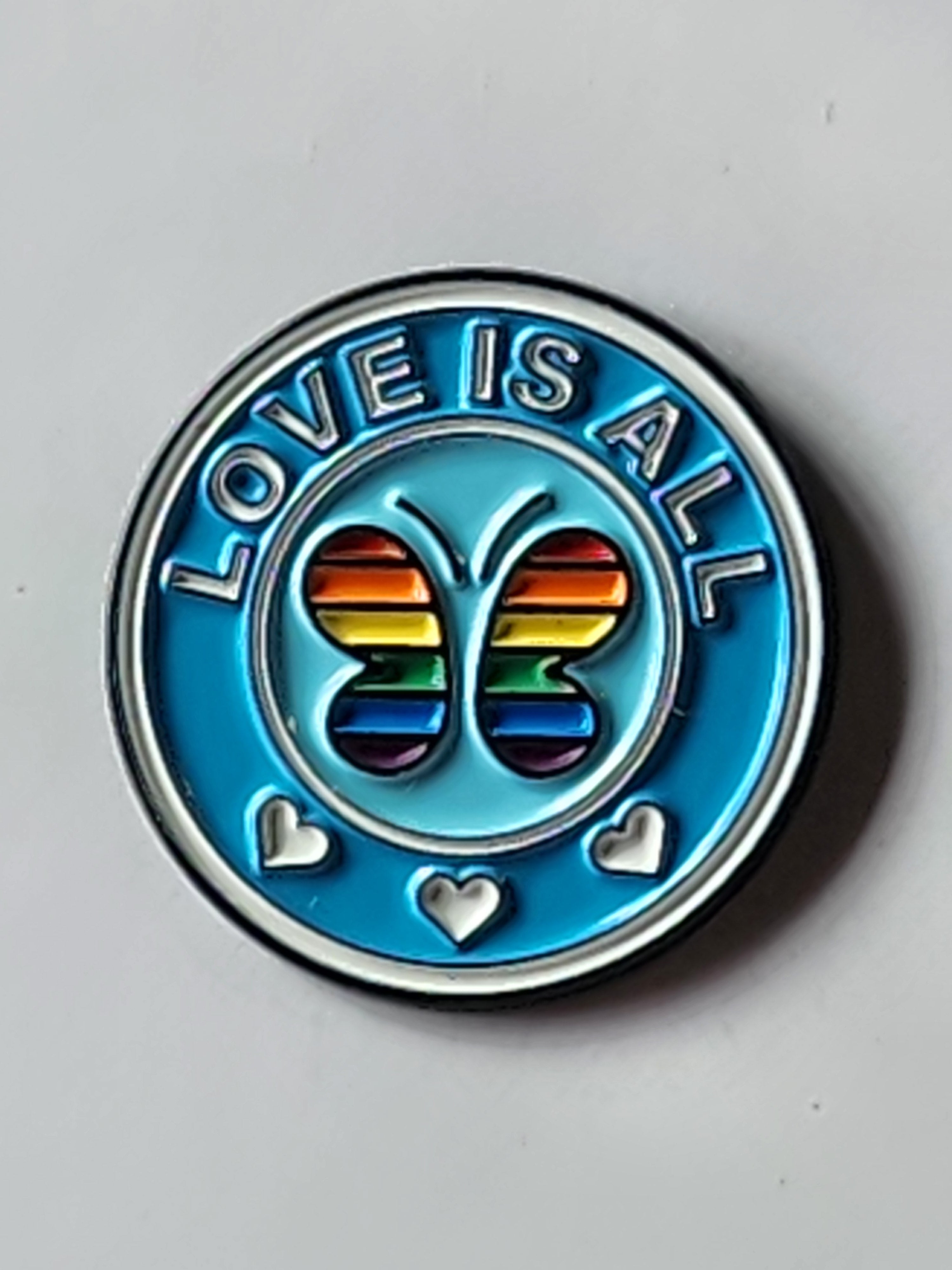 Love is All Enamel Pin