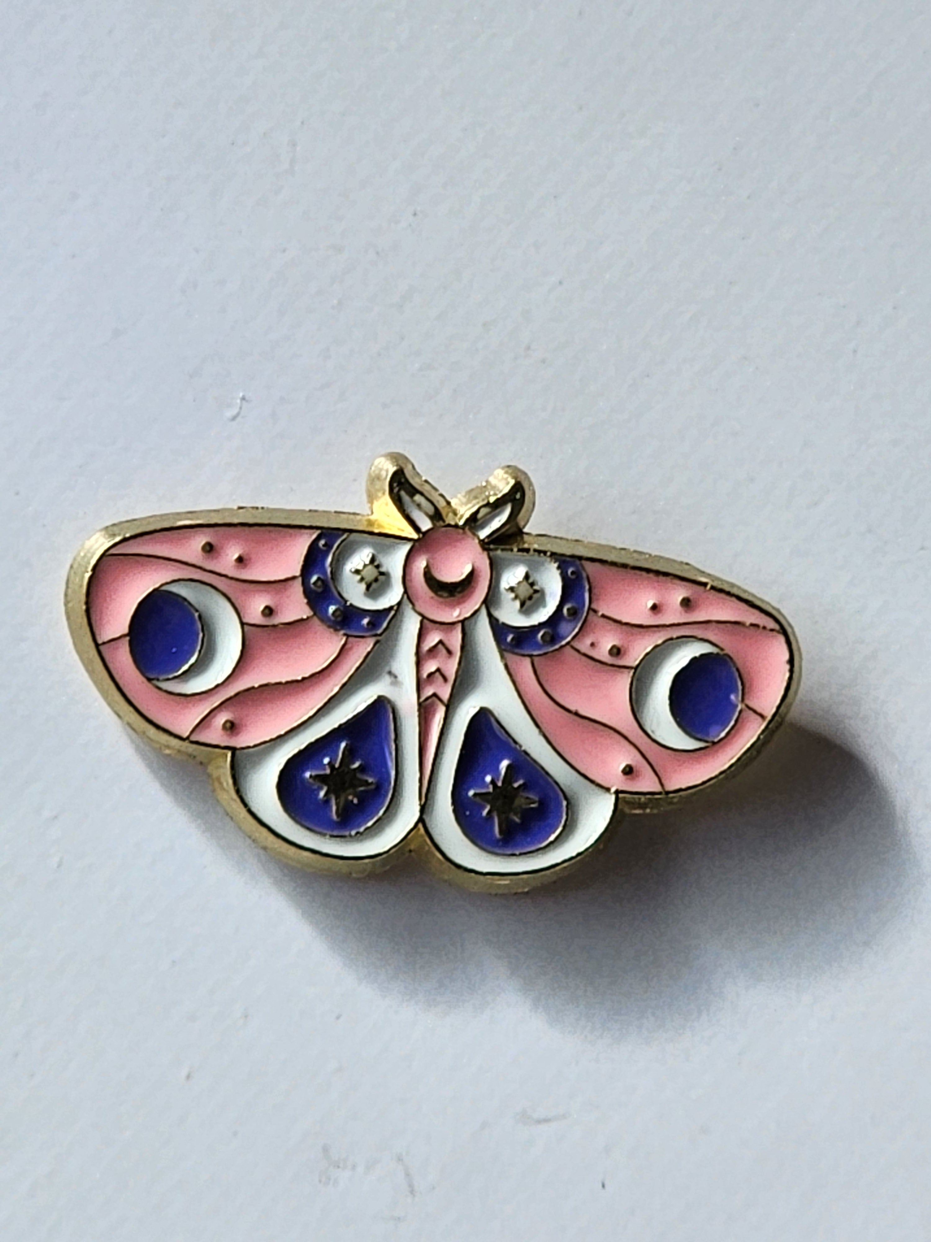 Moth Enamel Pin