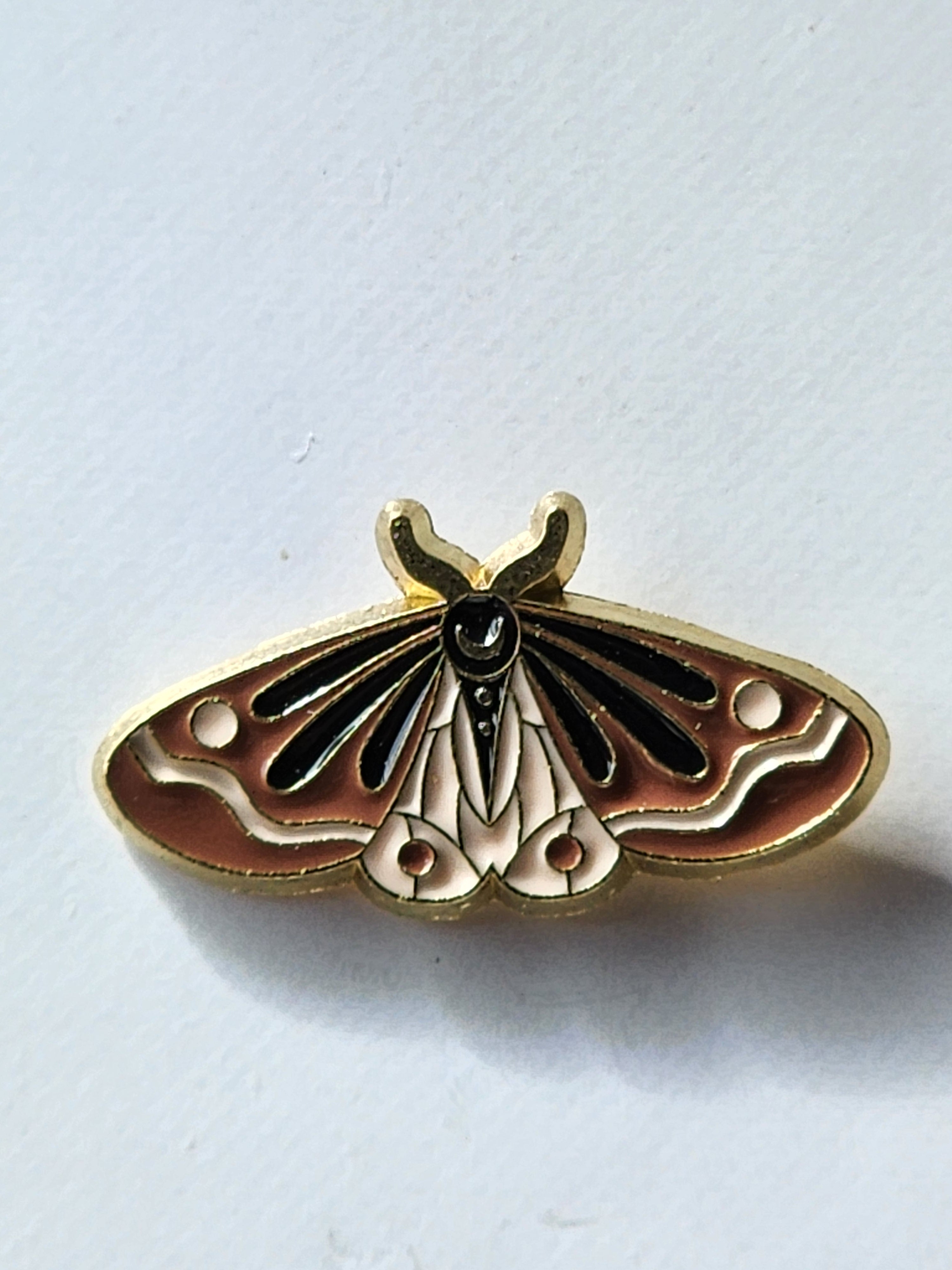 Moth Enamel Pin