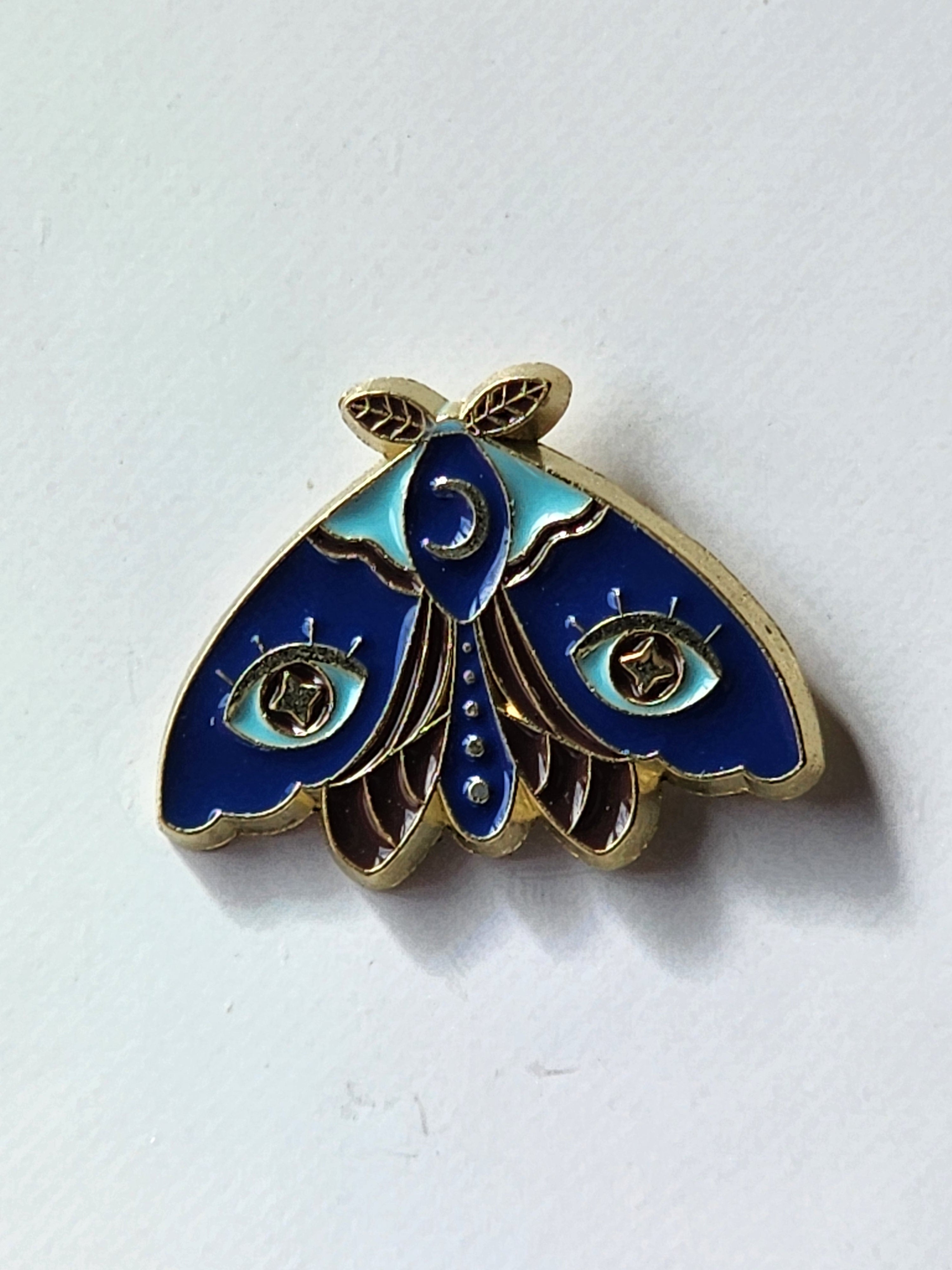 Moth Enamel Pin