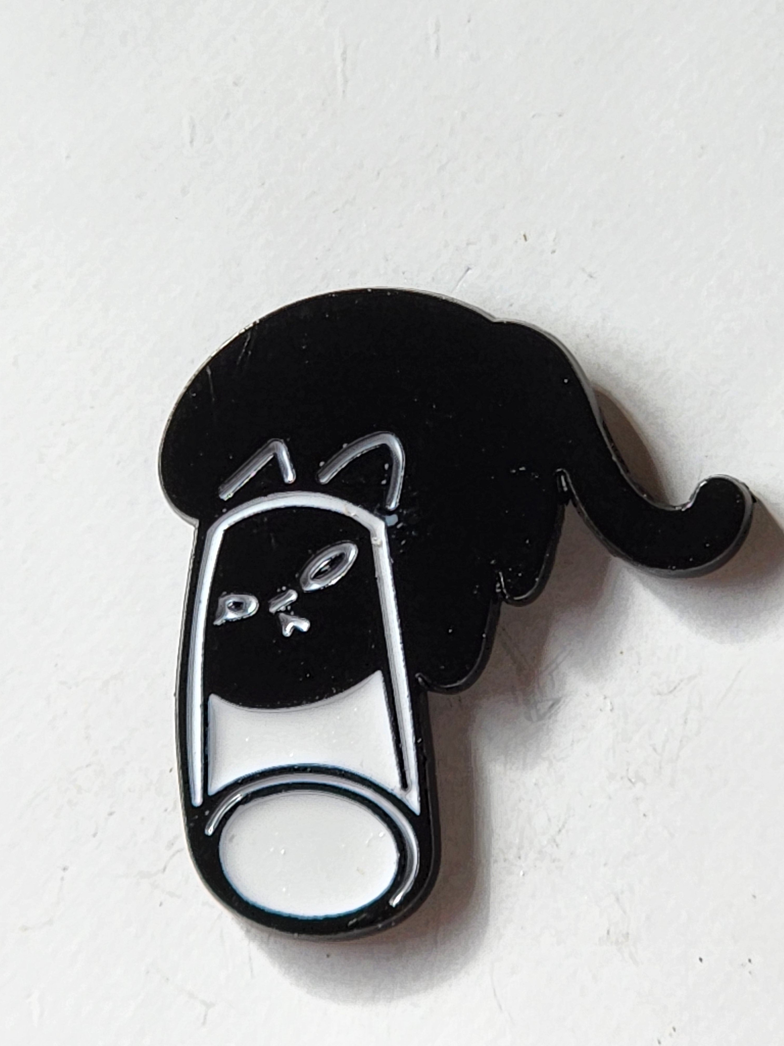 Black Cat Enamel Pin