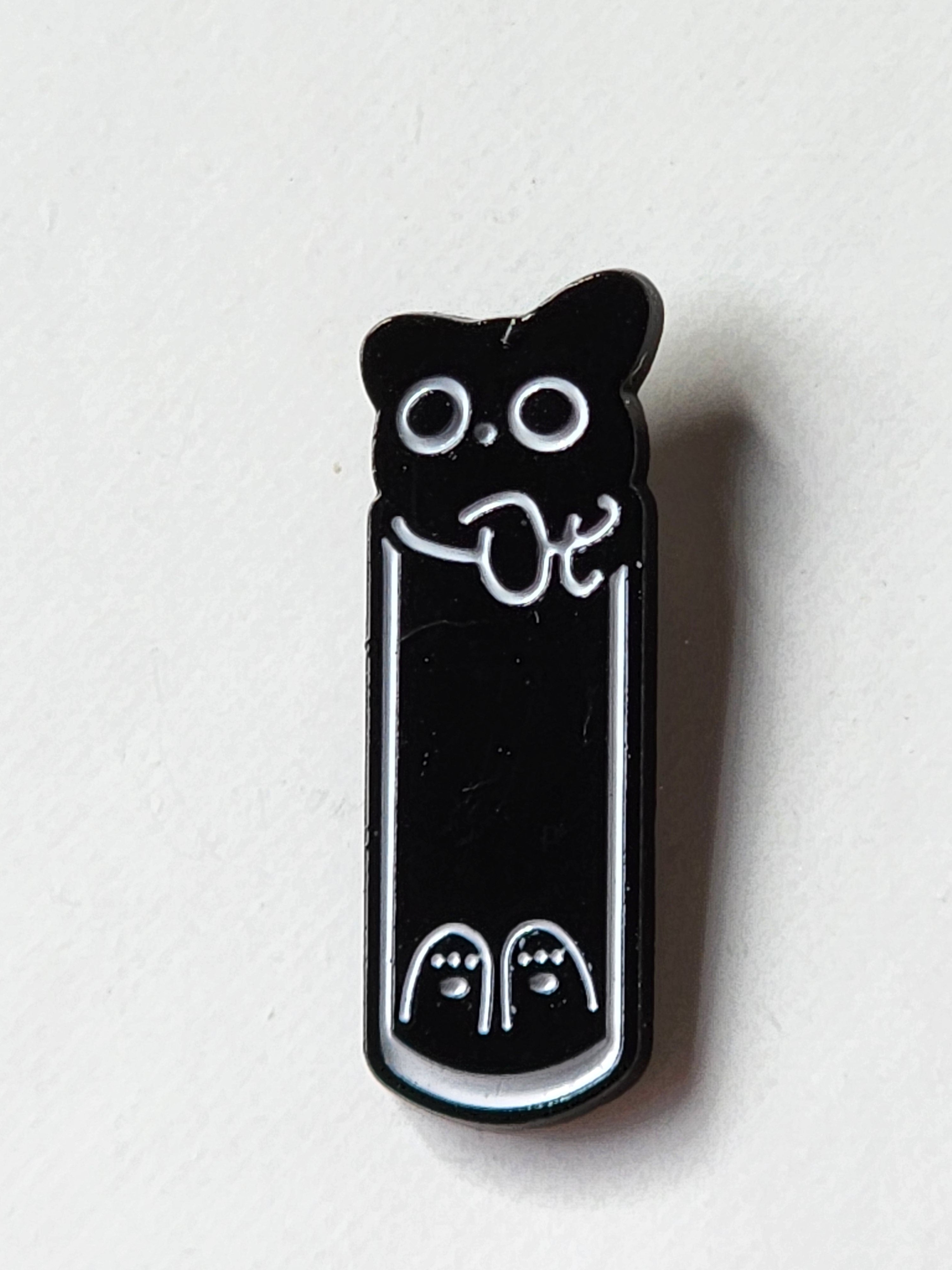 Black Cat Enamel Pin