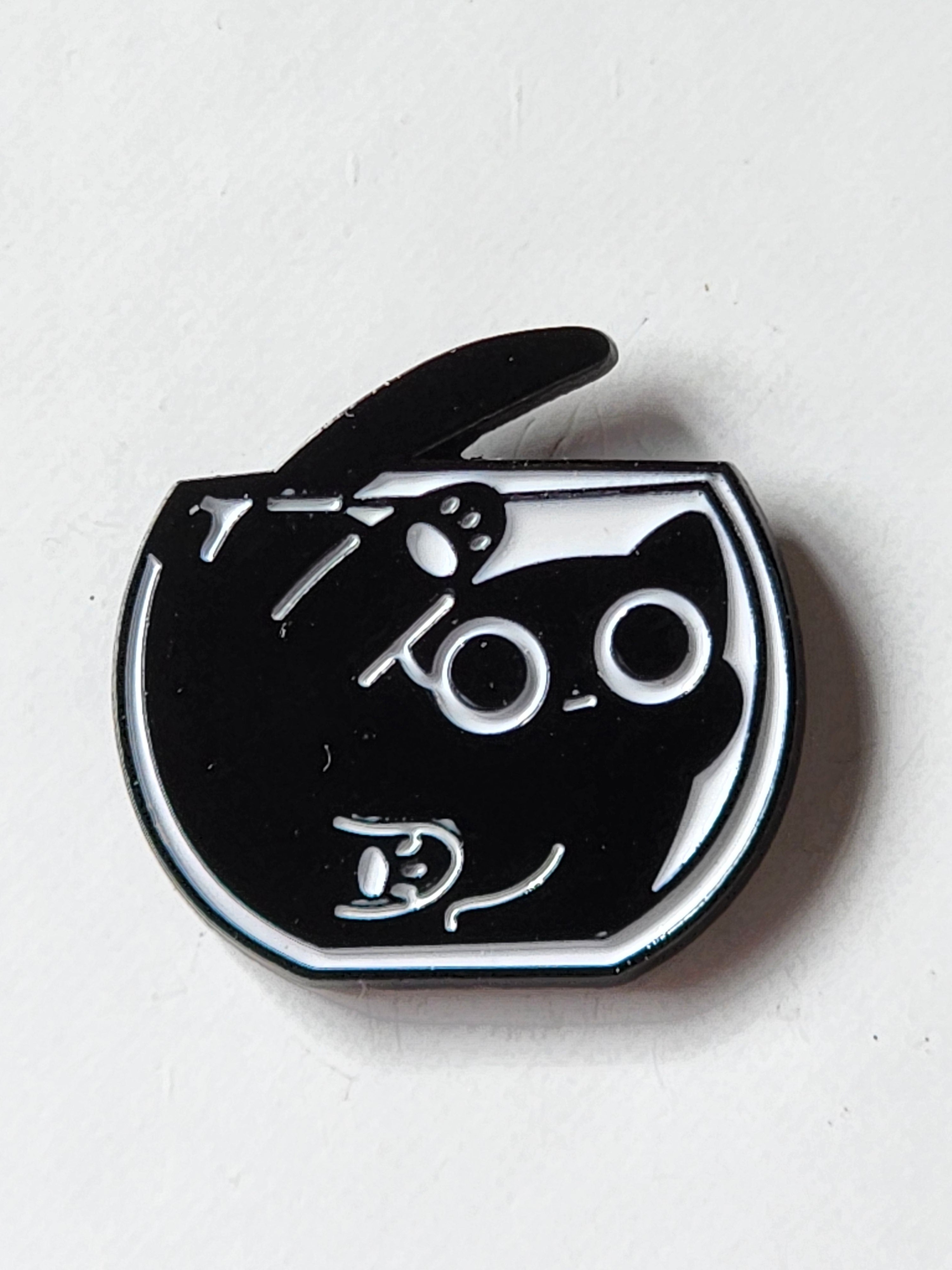 Black Cat Enamel Pin