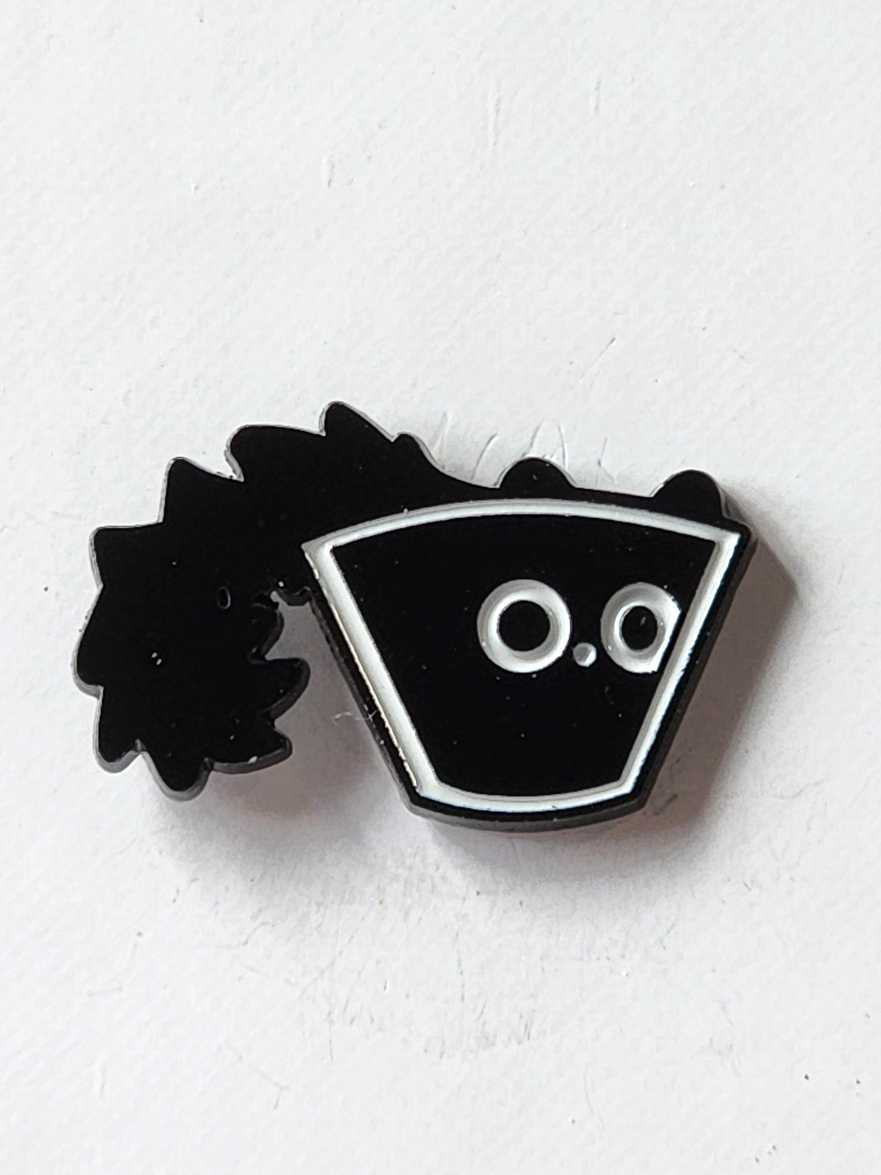 Black Cat Enamel Pin