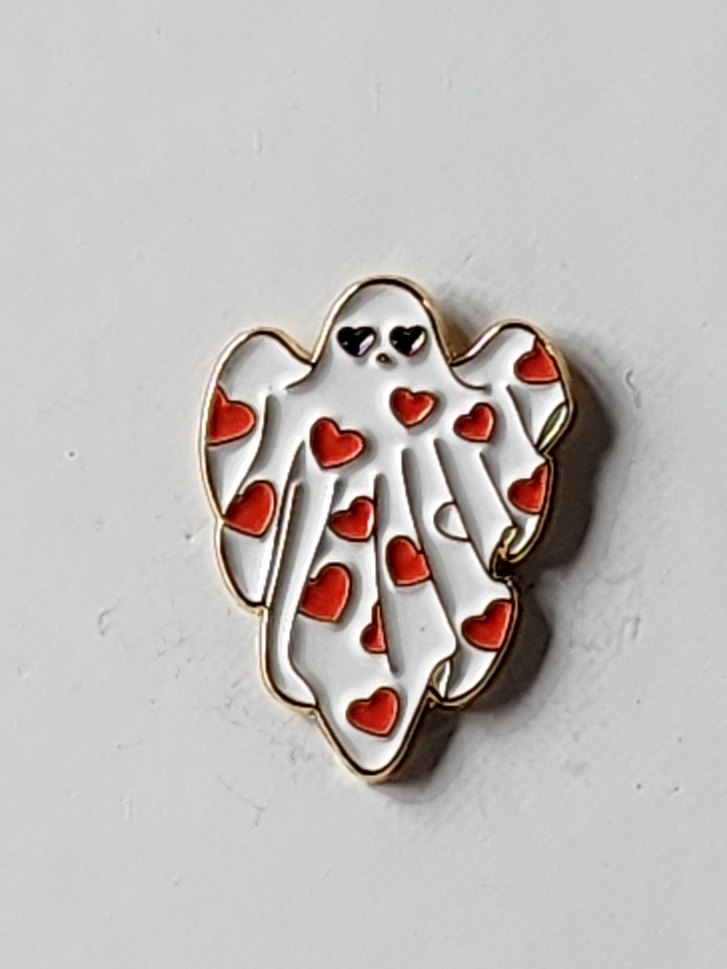 Ghost Enamel Pin