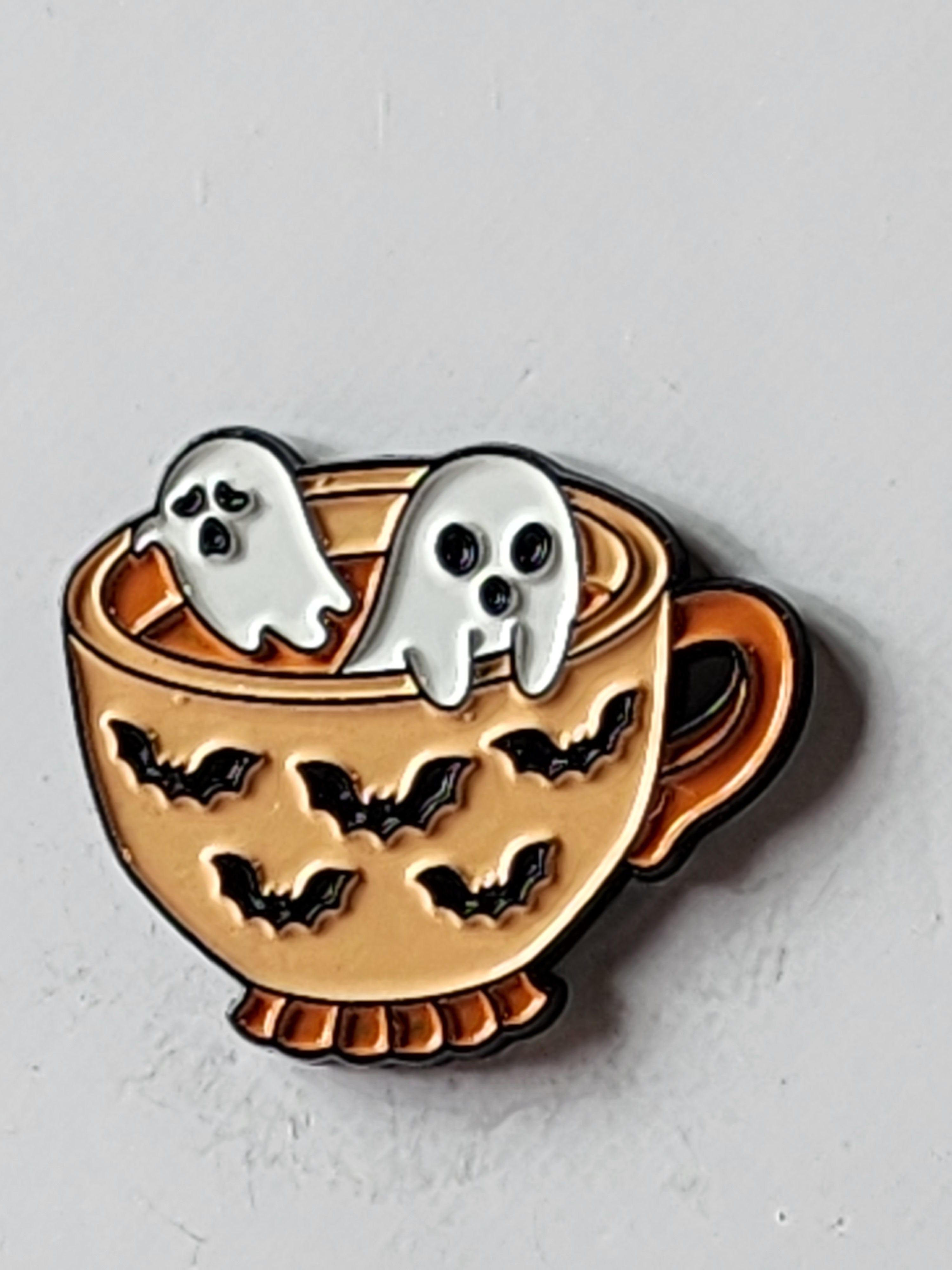 Animals in Mugs Enamel Pins