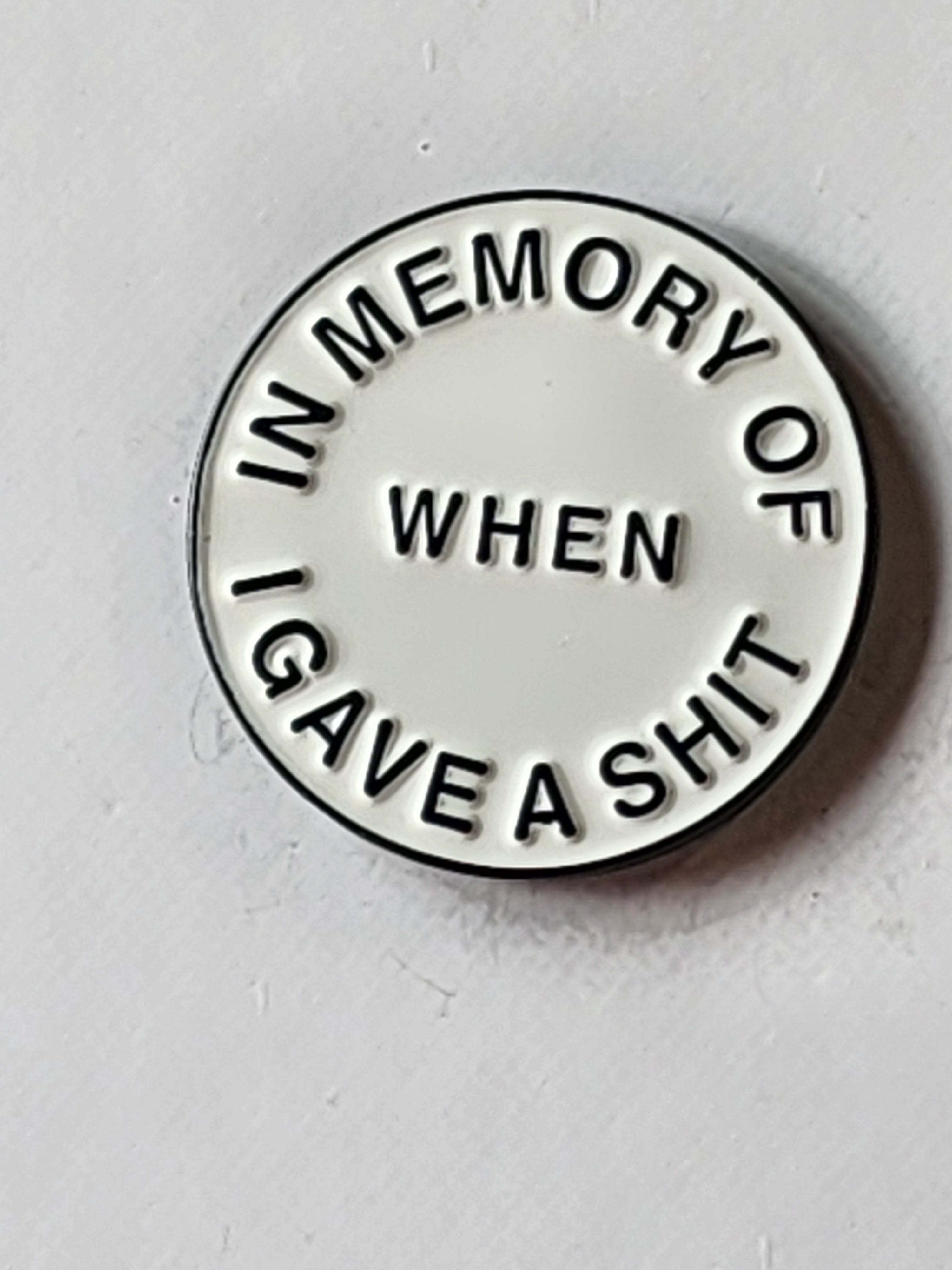 In Memory of . . . Enamel Pin