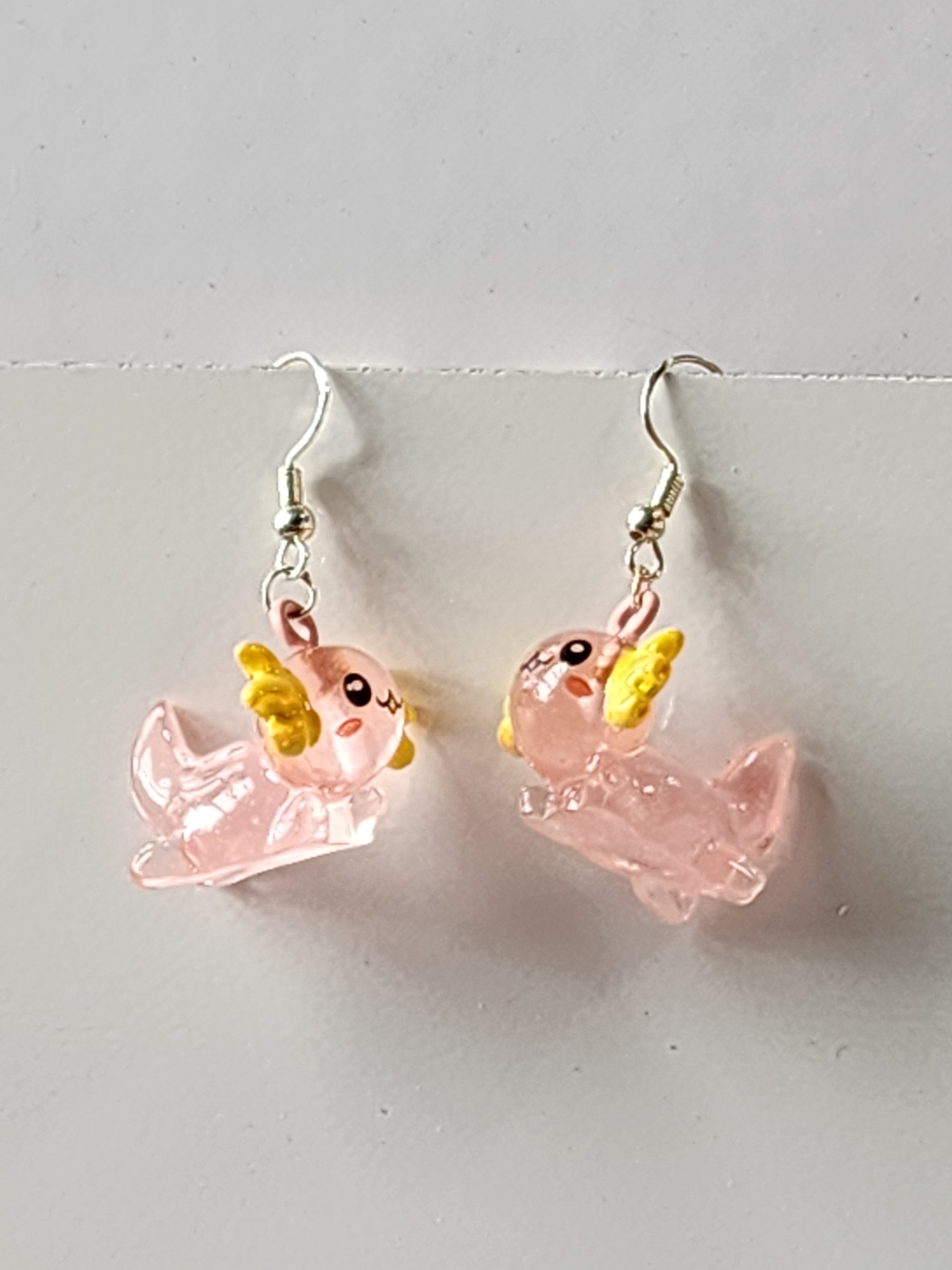 Axolotl Earrings