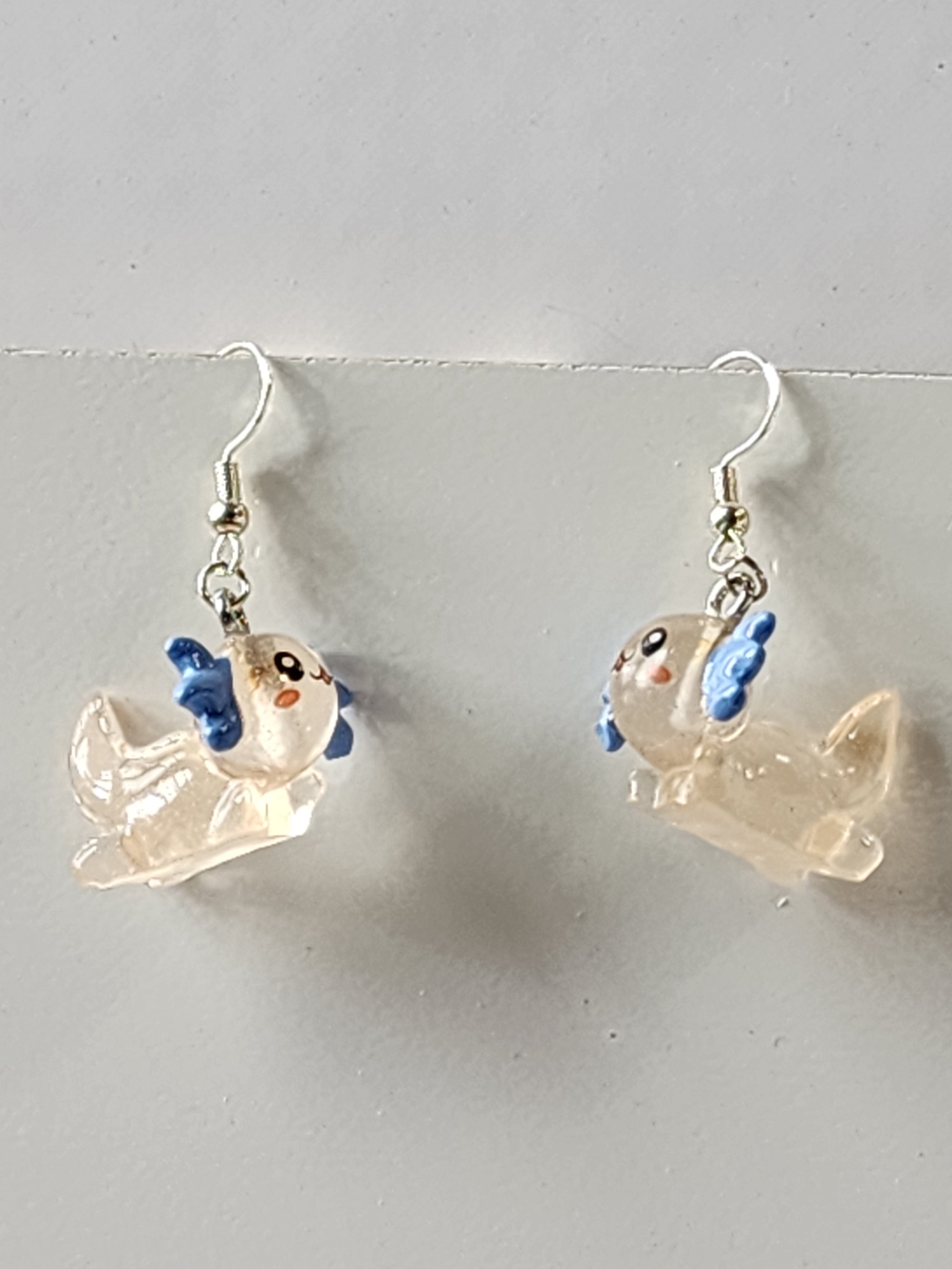 Axolotl Earrings