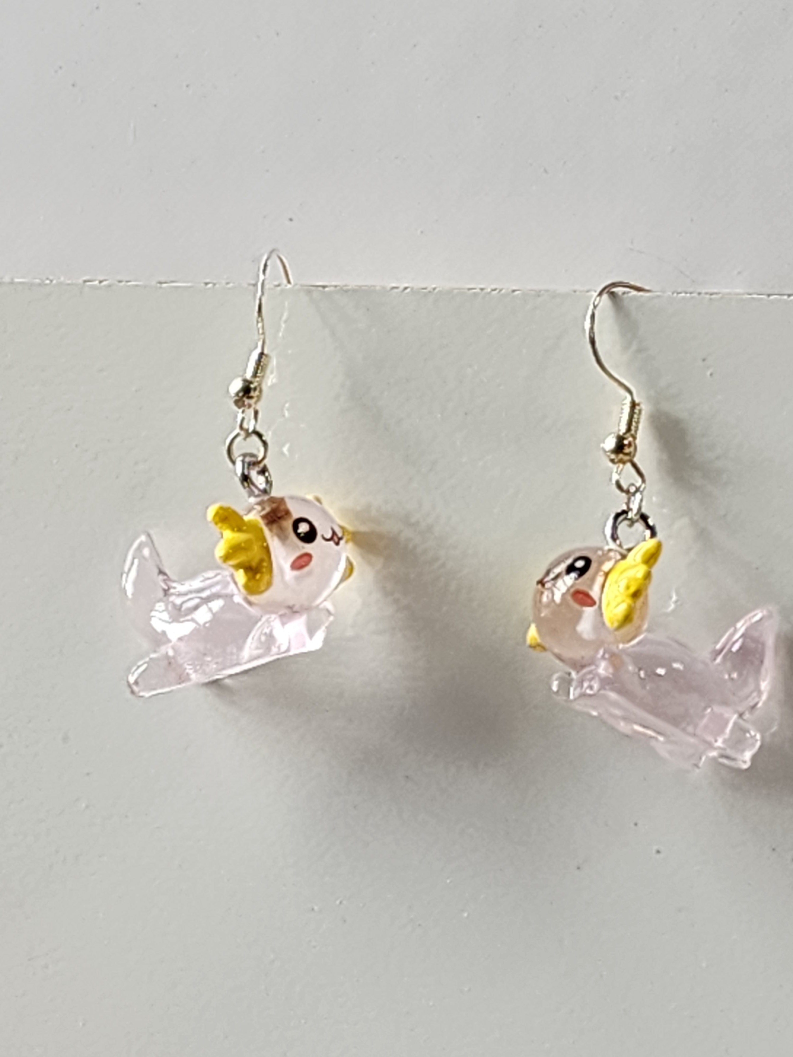 Axolotl Earrings