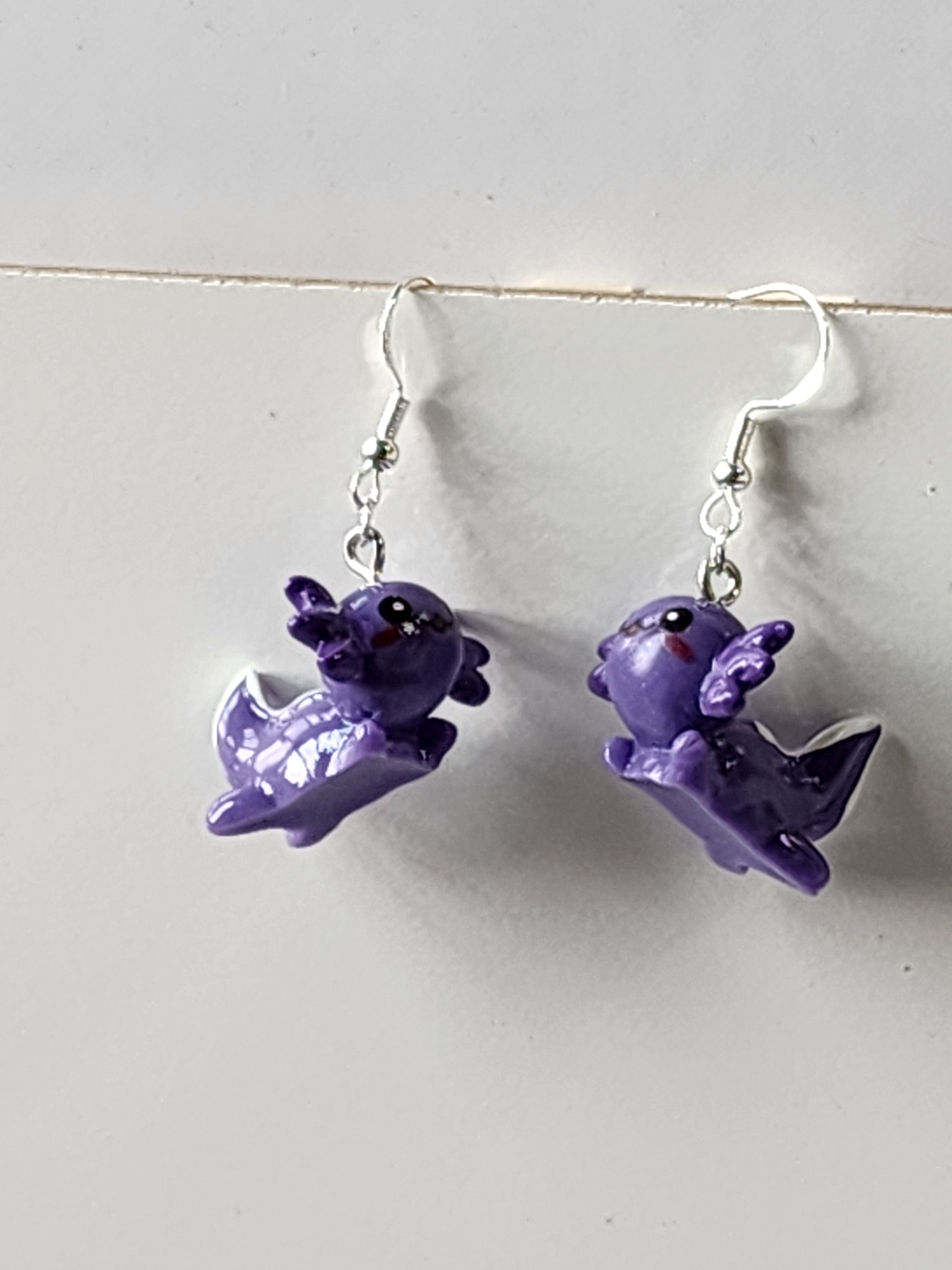 Axolotl Earrings