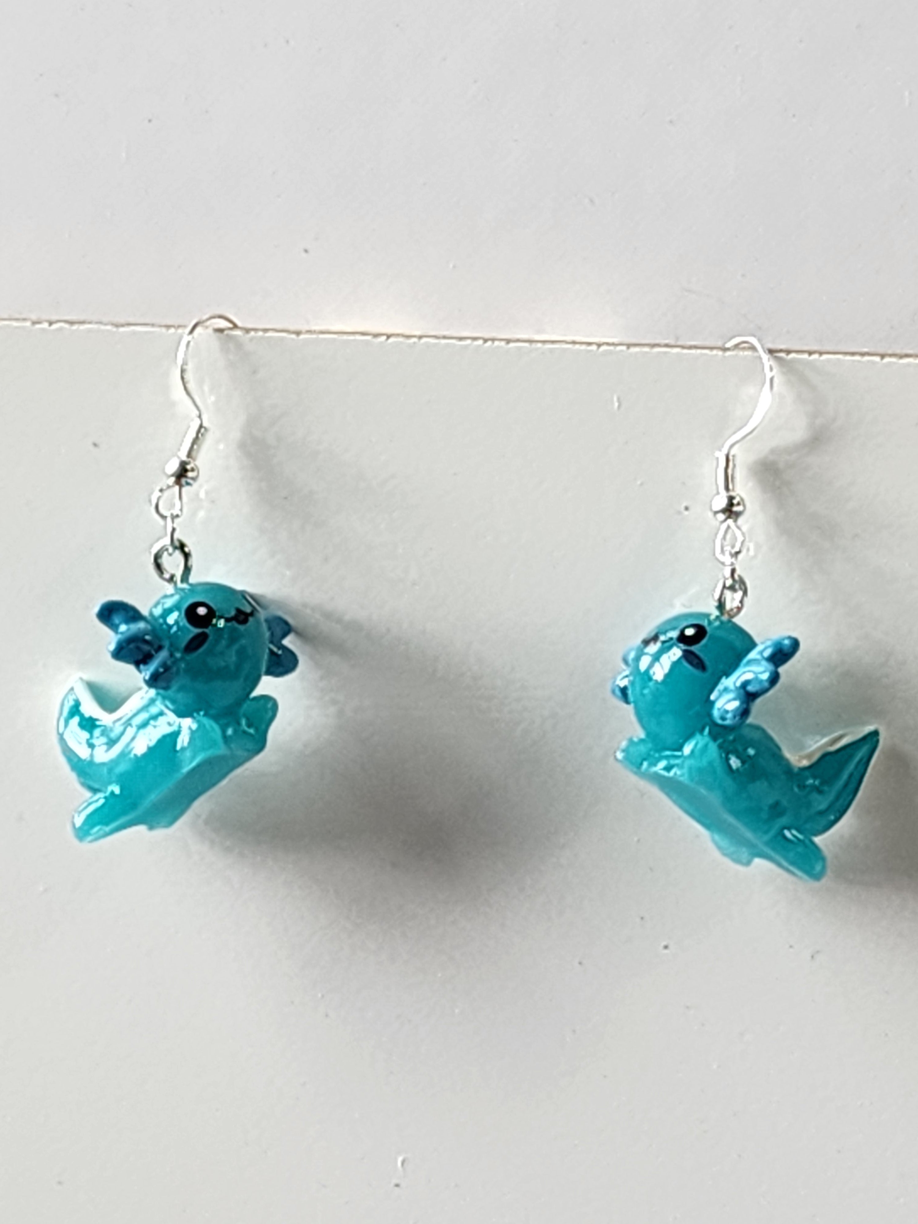 Axolotl Earrings