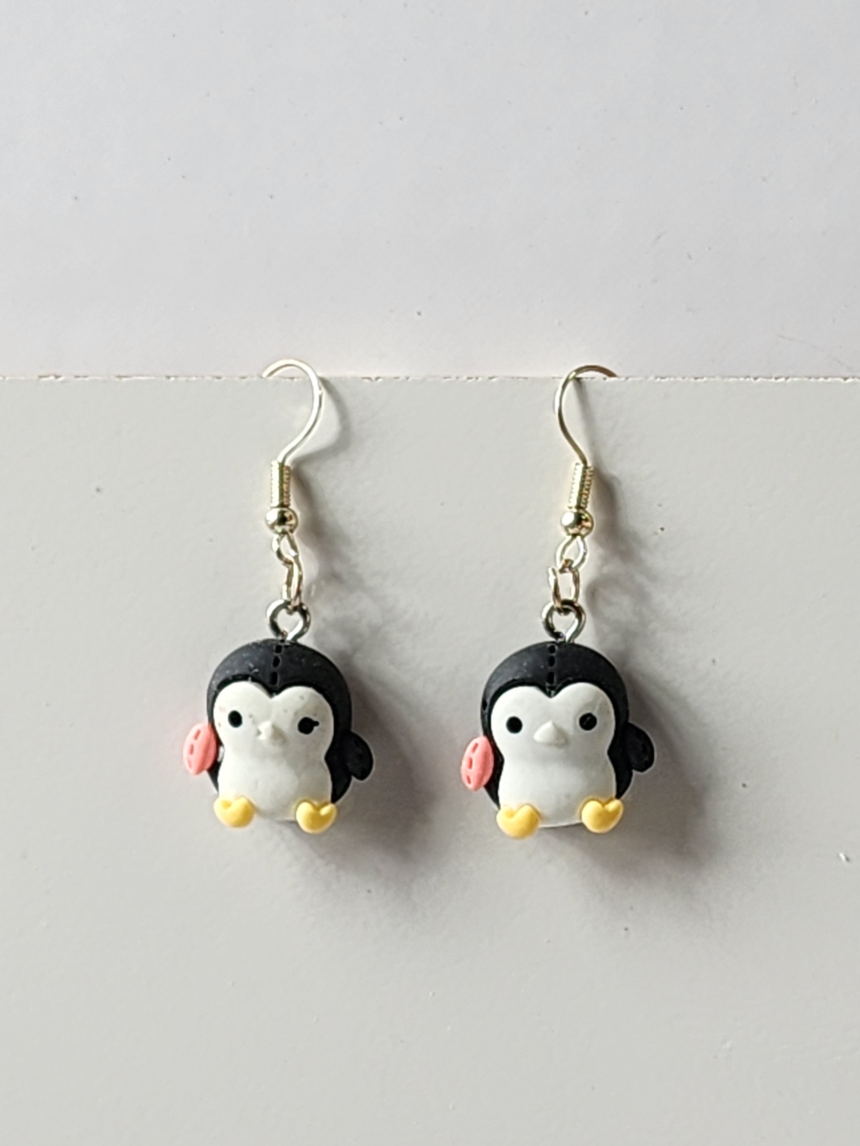 Penguin Earrings