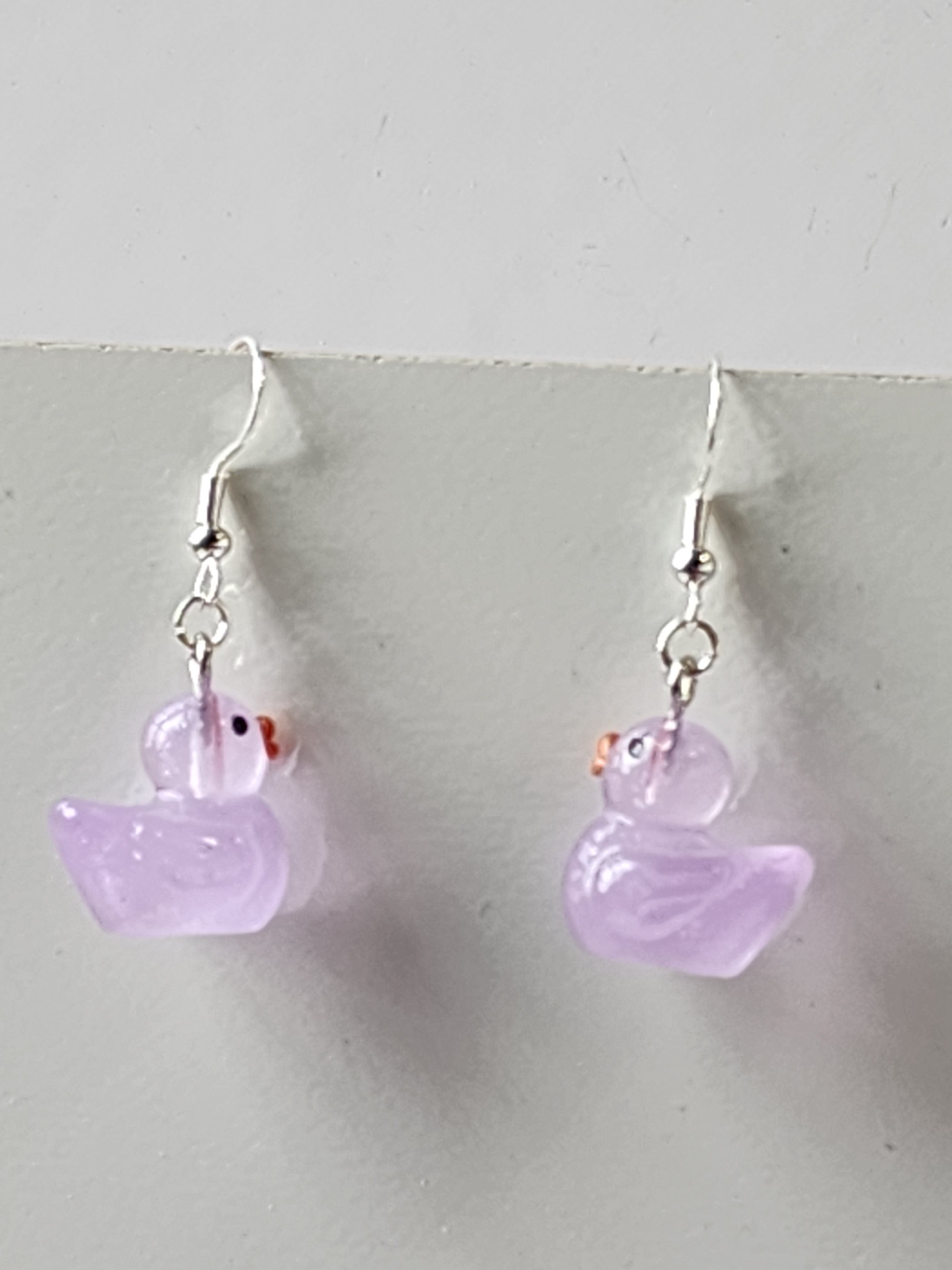 Rubber Duck Earrings
