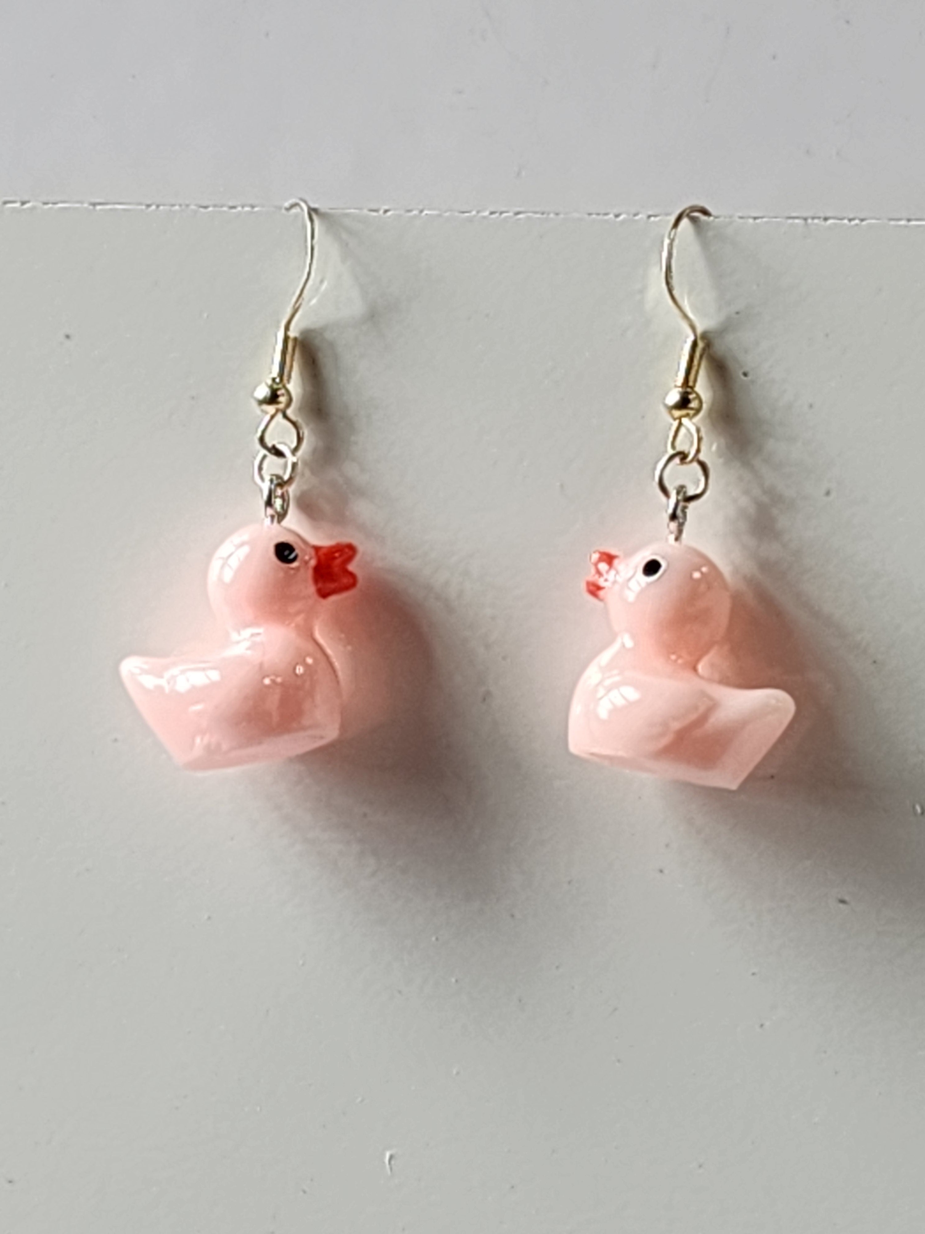 Rubber Duck Earrings
