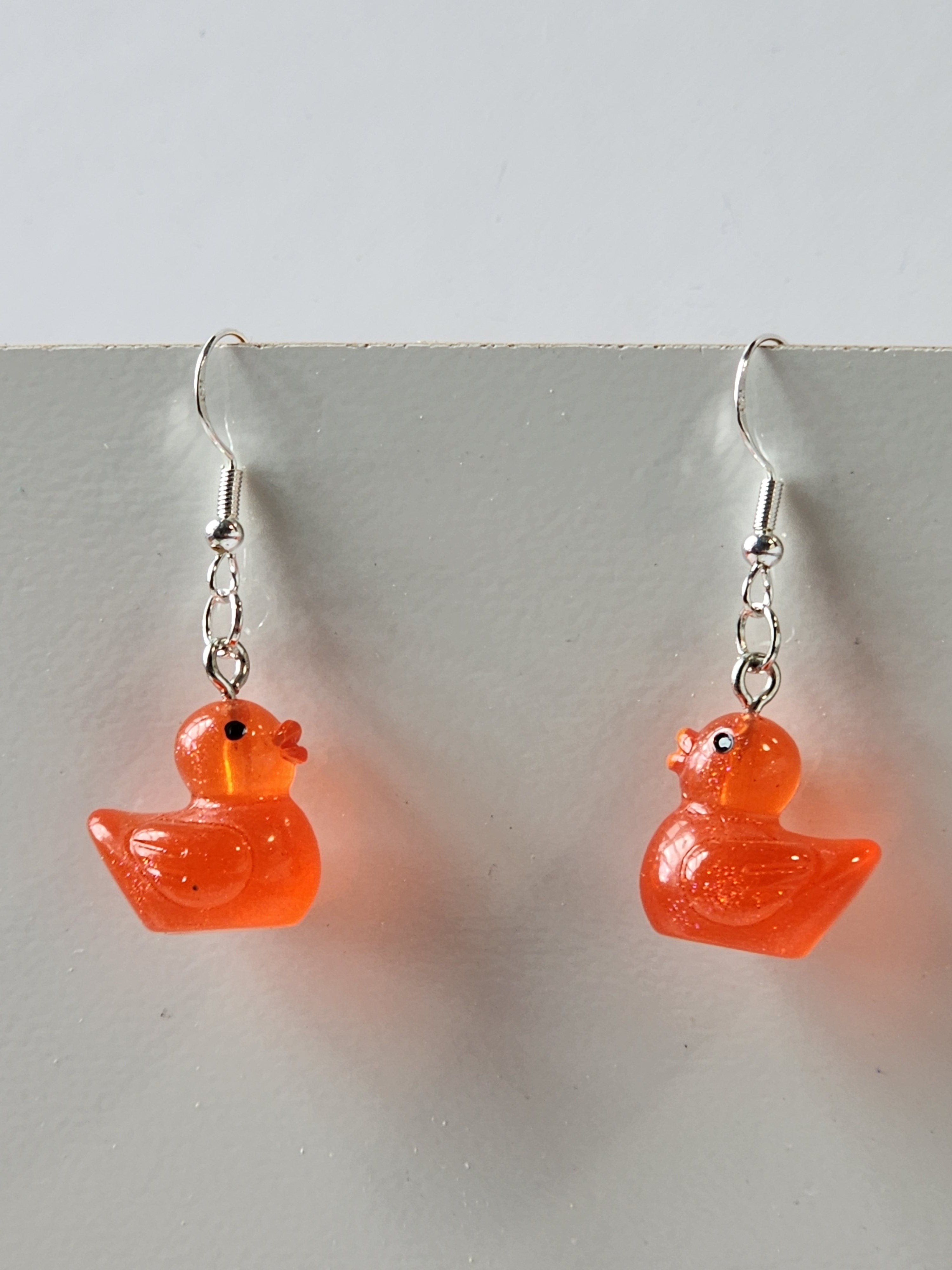 Rubber Duck Earrings