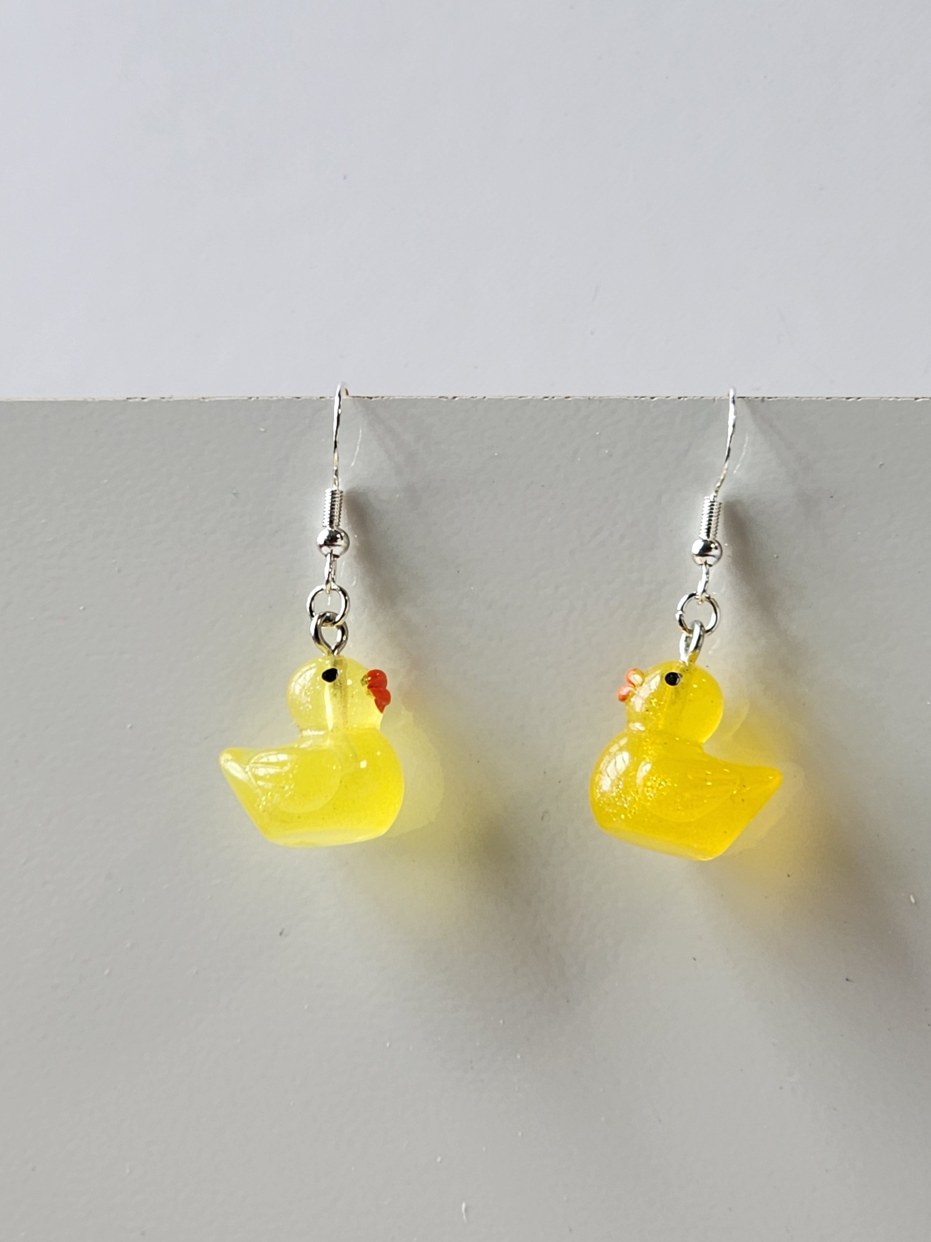 Rubber Duck Earrings