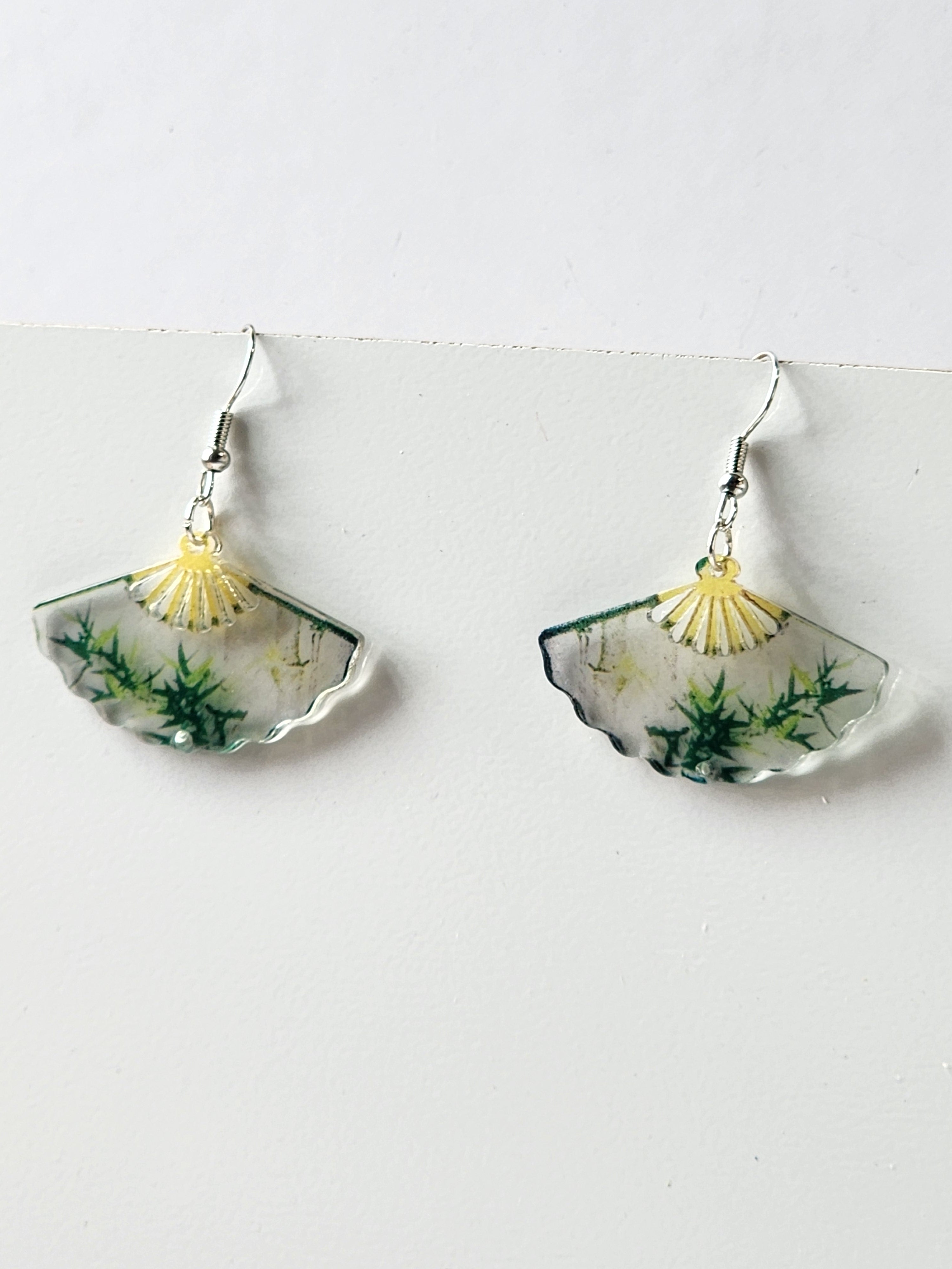 Fan Earrings