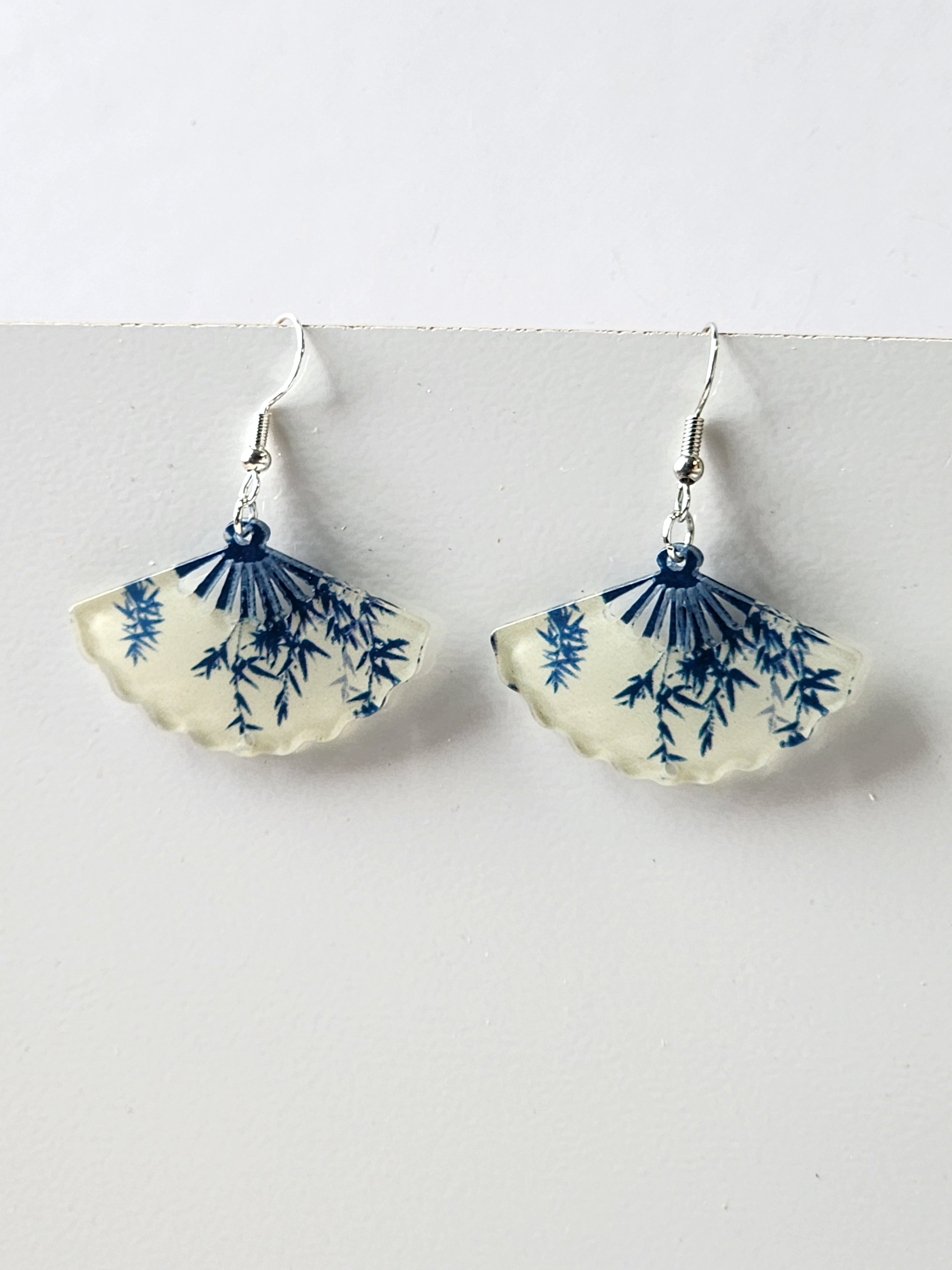 Fan Earrings