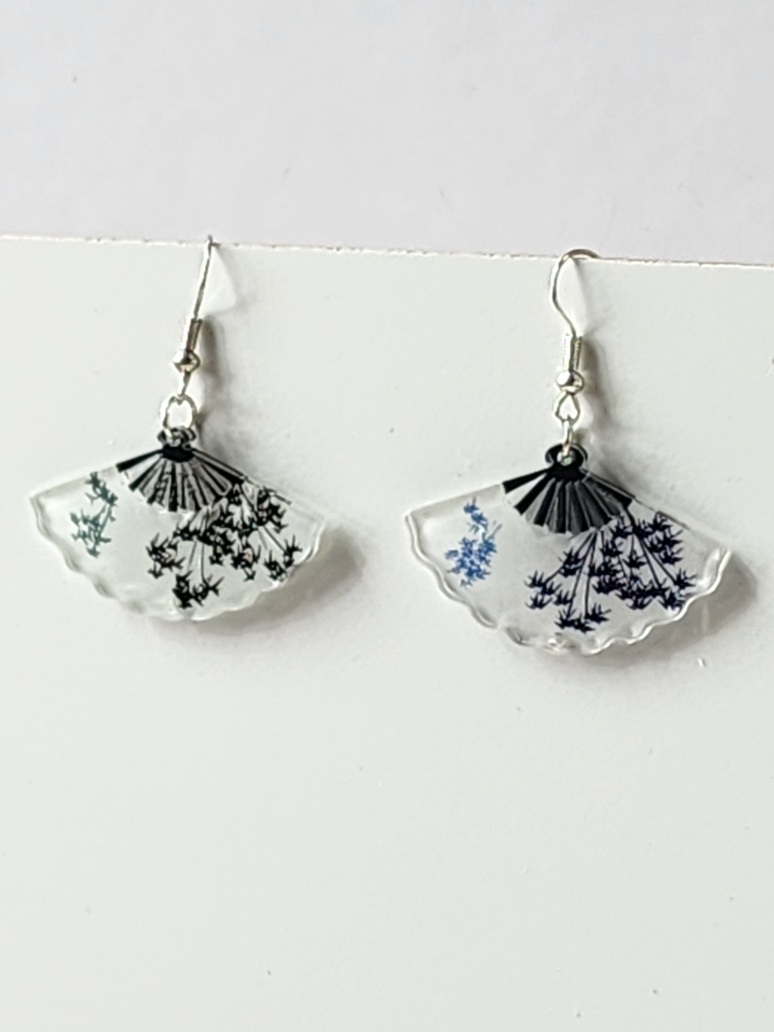 Fan Earrings