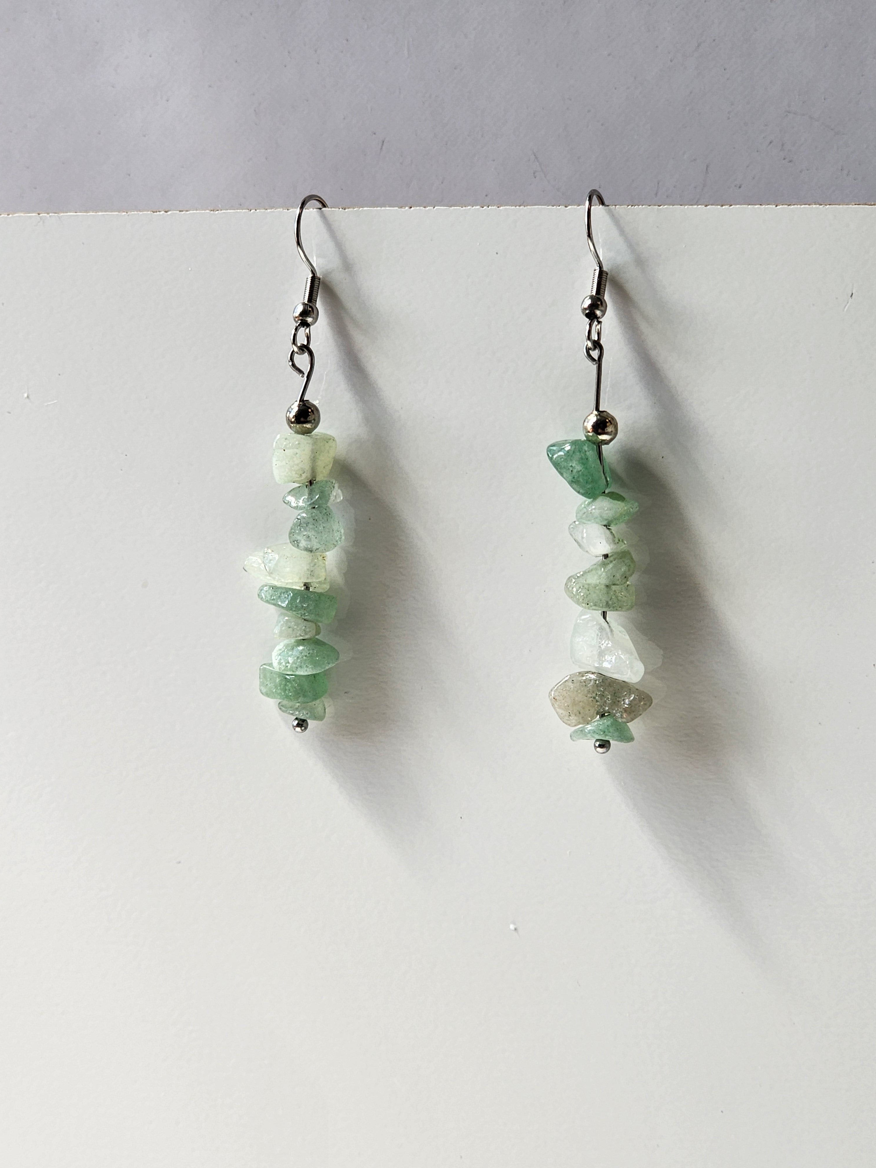 Crystal Chip Earrings