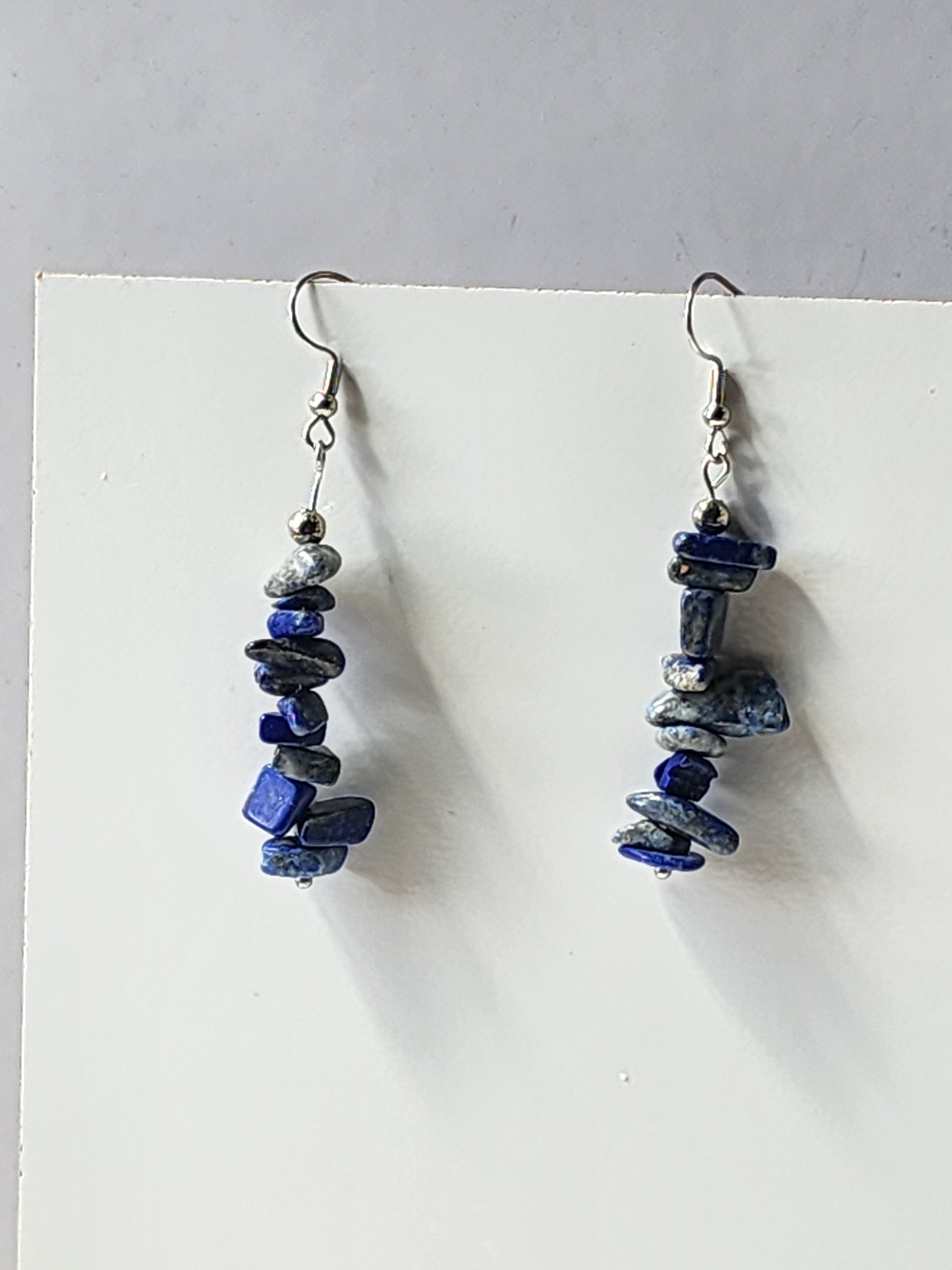 Crystal Chip Earrings