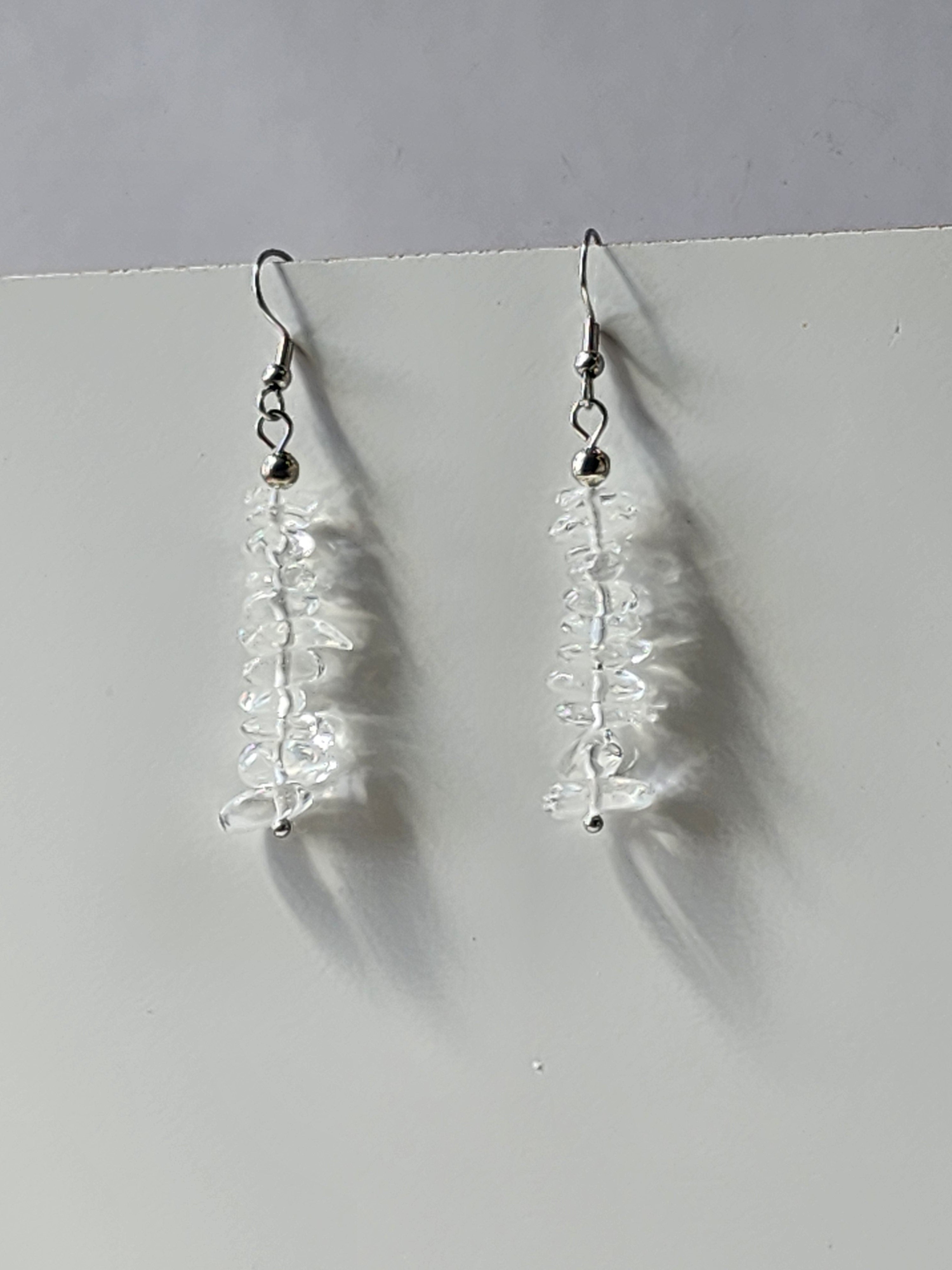Crystal Chip Earrings