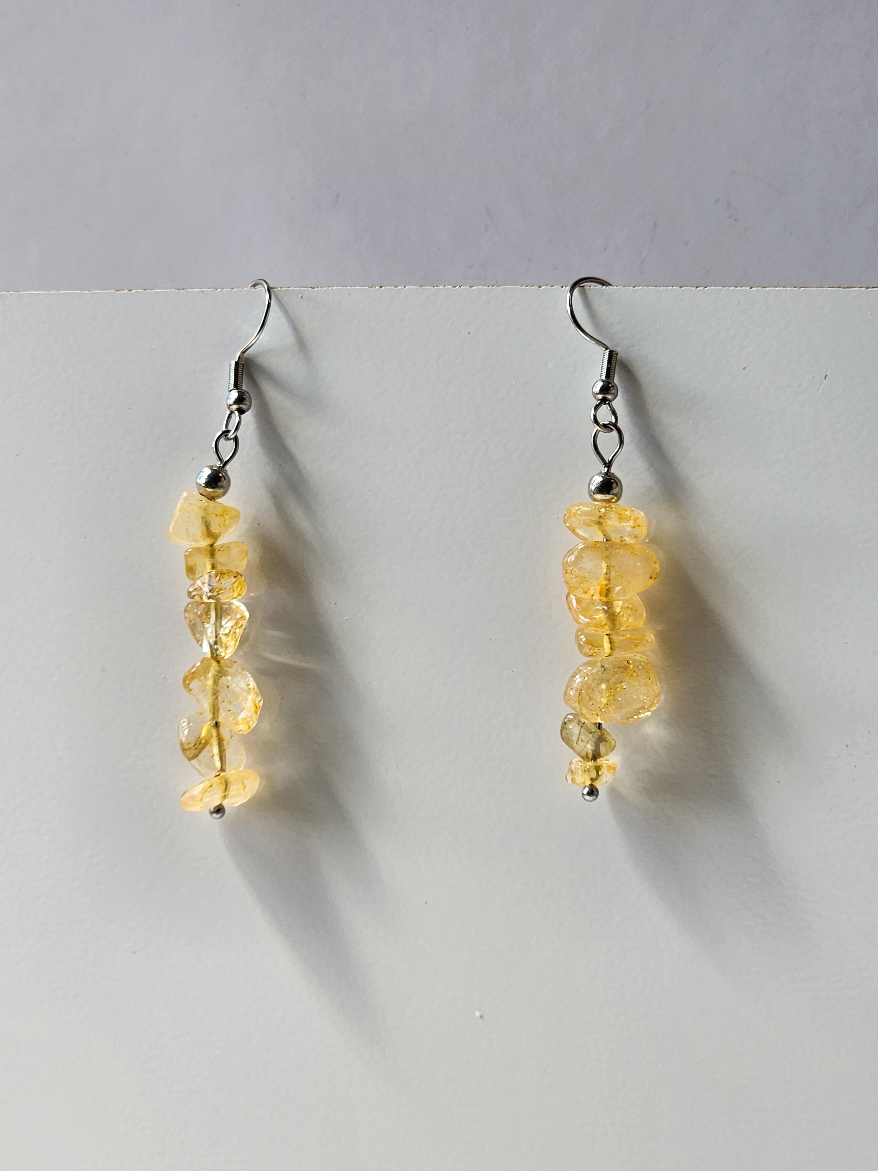Crystal Chip Earrings