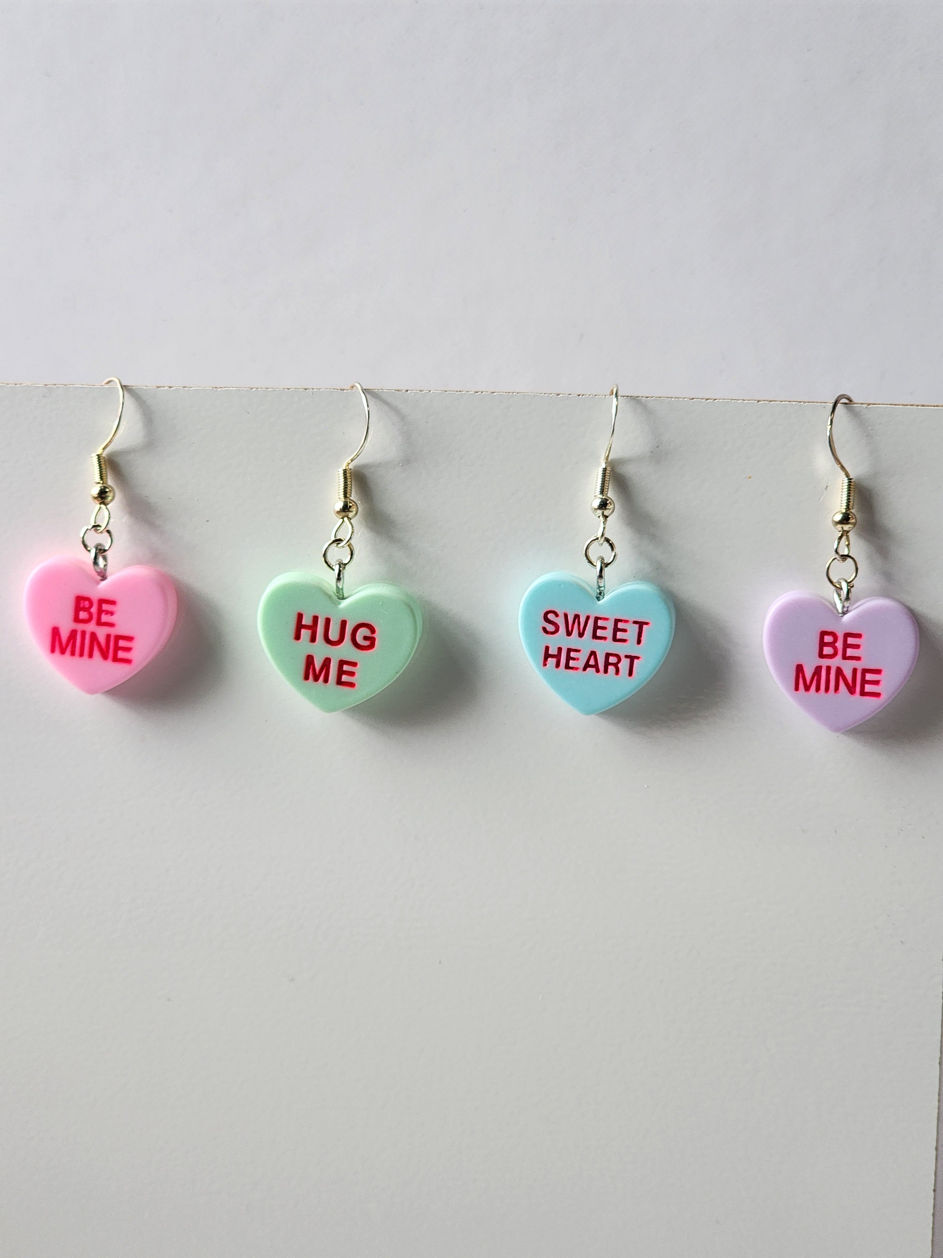 Valentine Love Heart Earrings