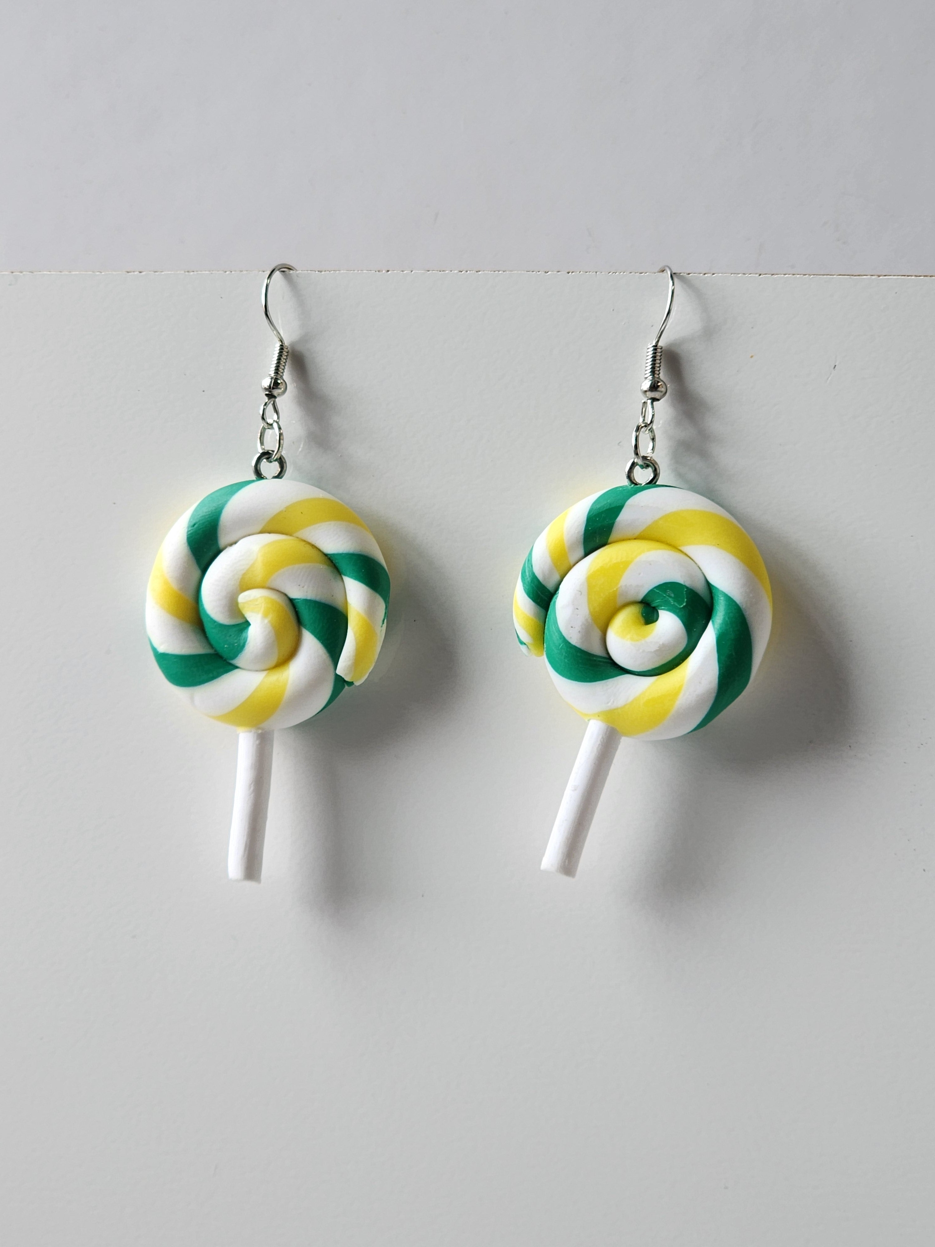 Swirl Lollypop Earrings