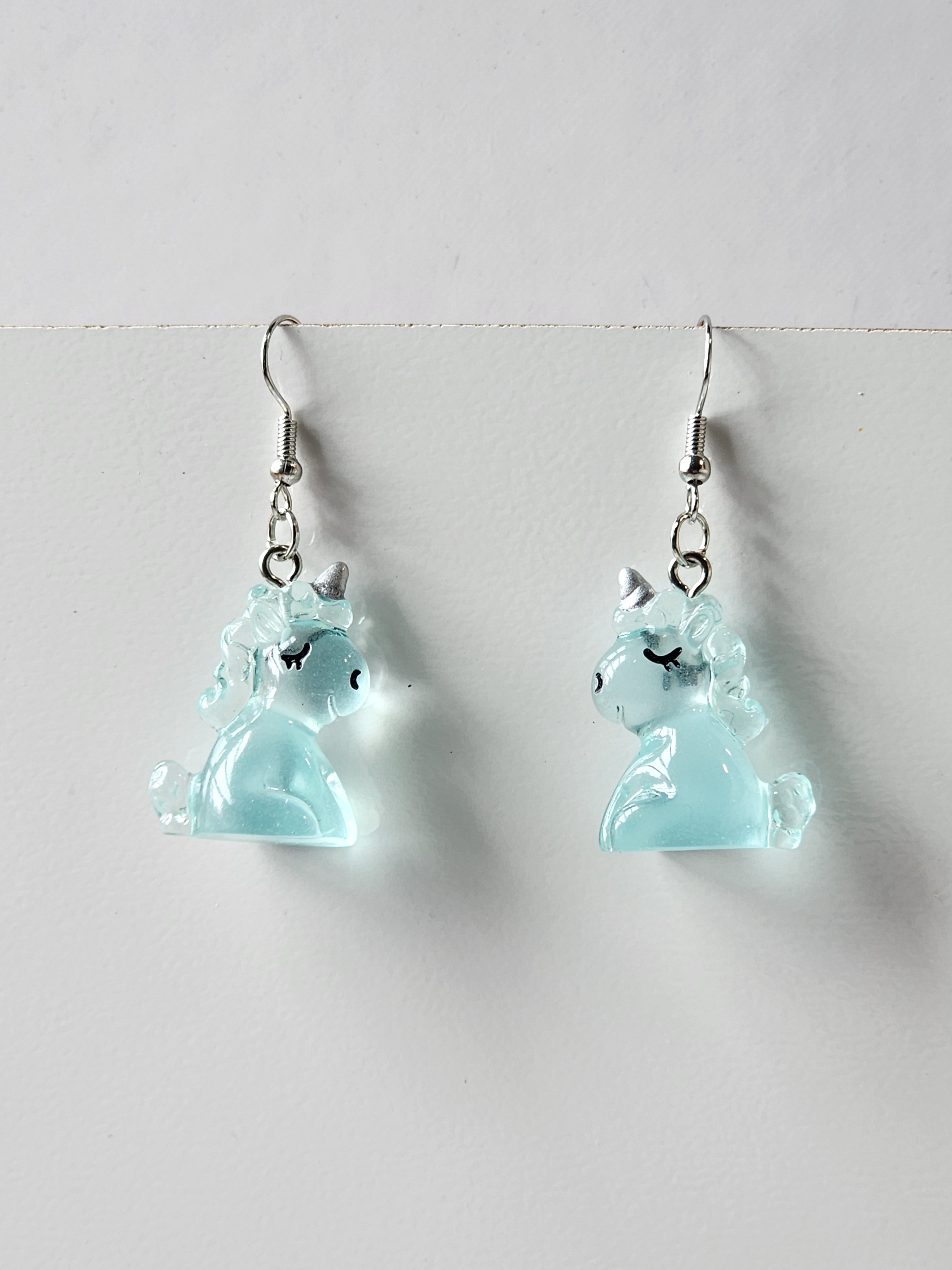 Acrylic Unicorn Earrings