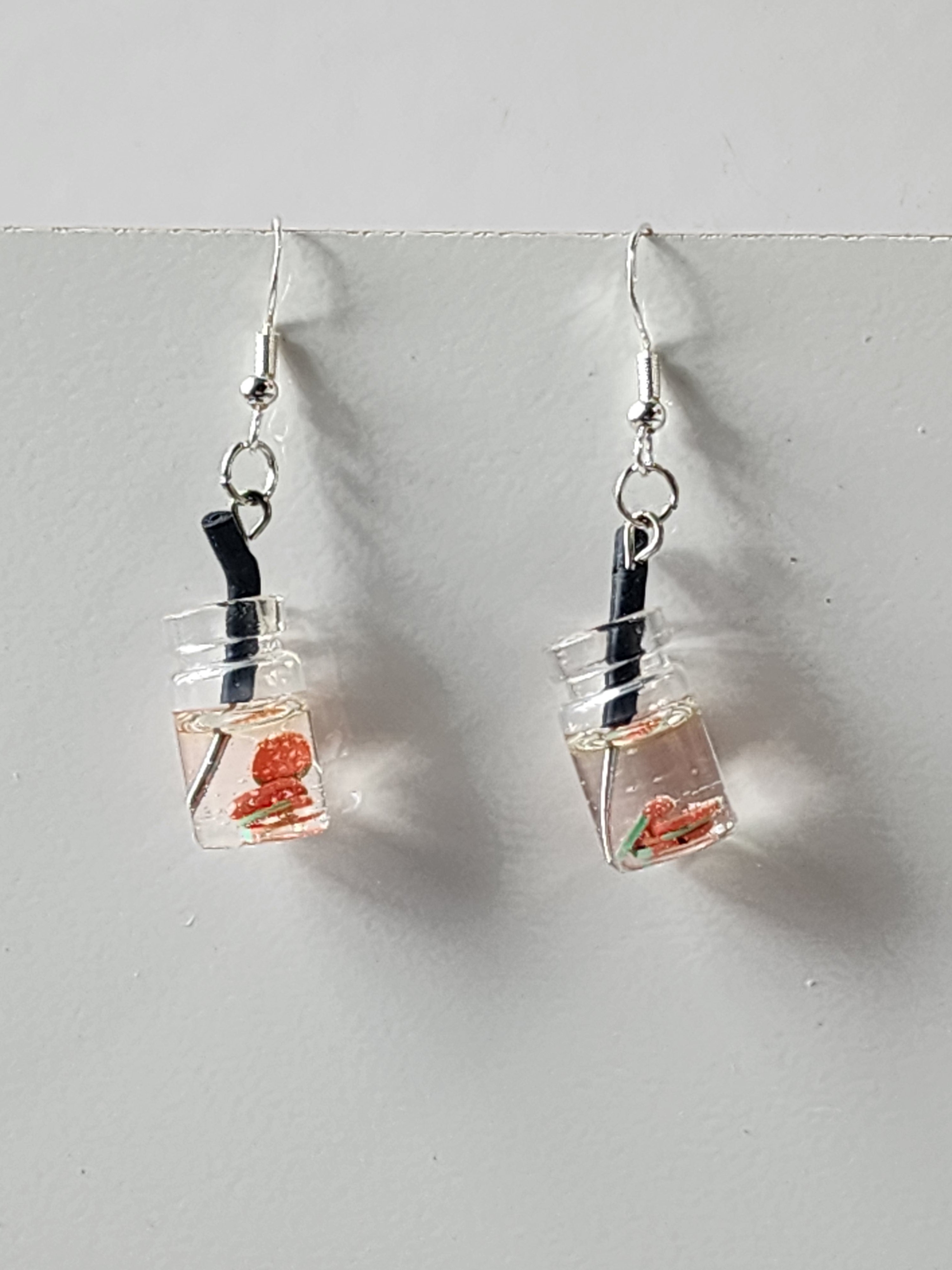 Drink Earrings