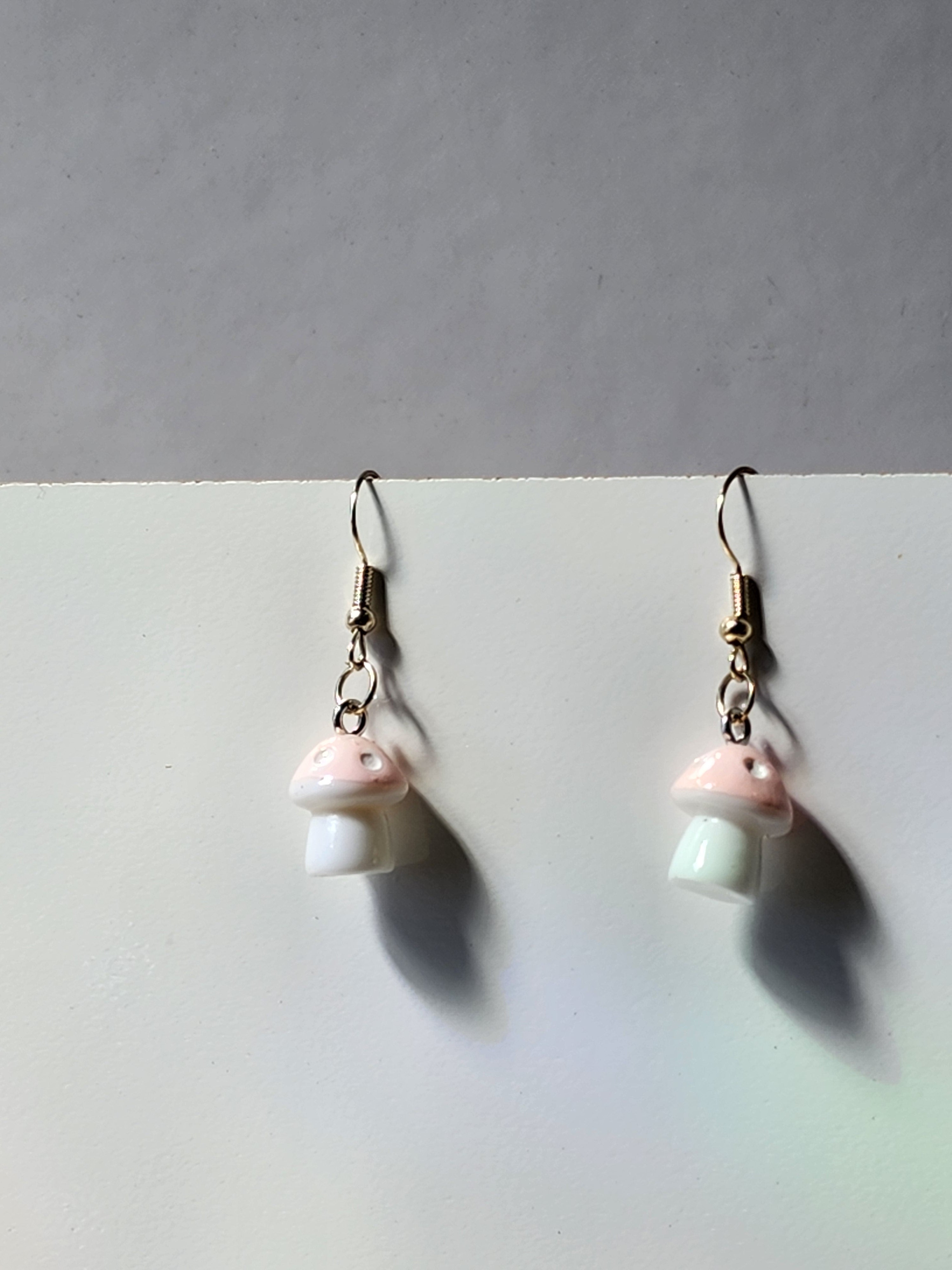 Mushroom Earrings