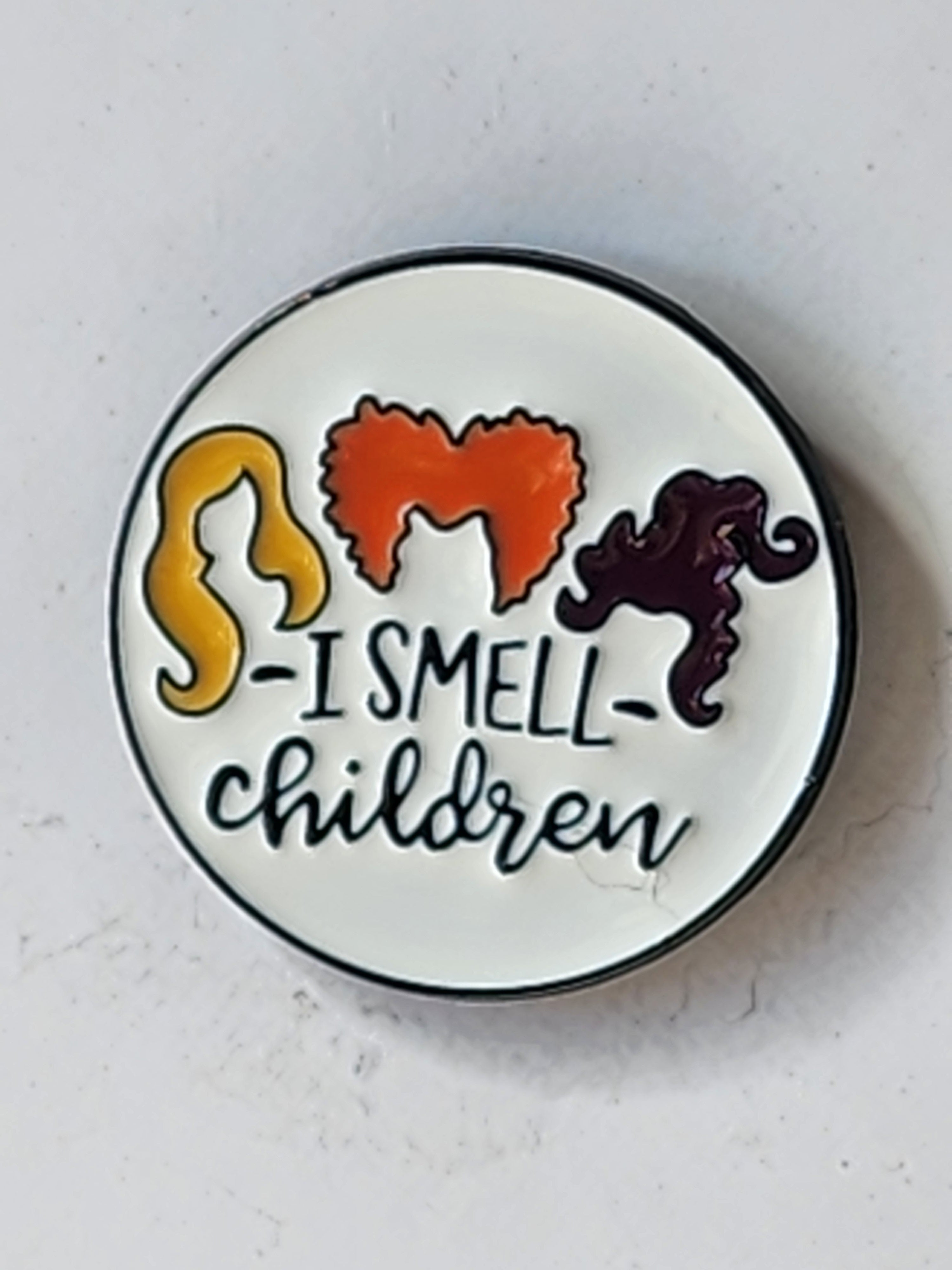 I Smell Children Enamel Pin