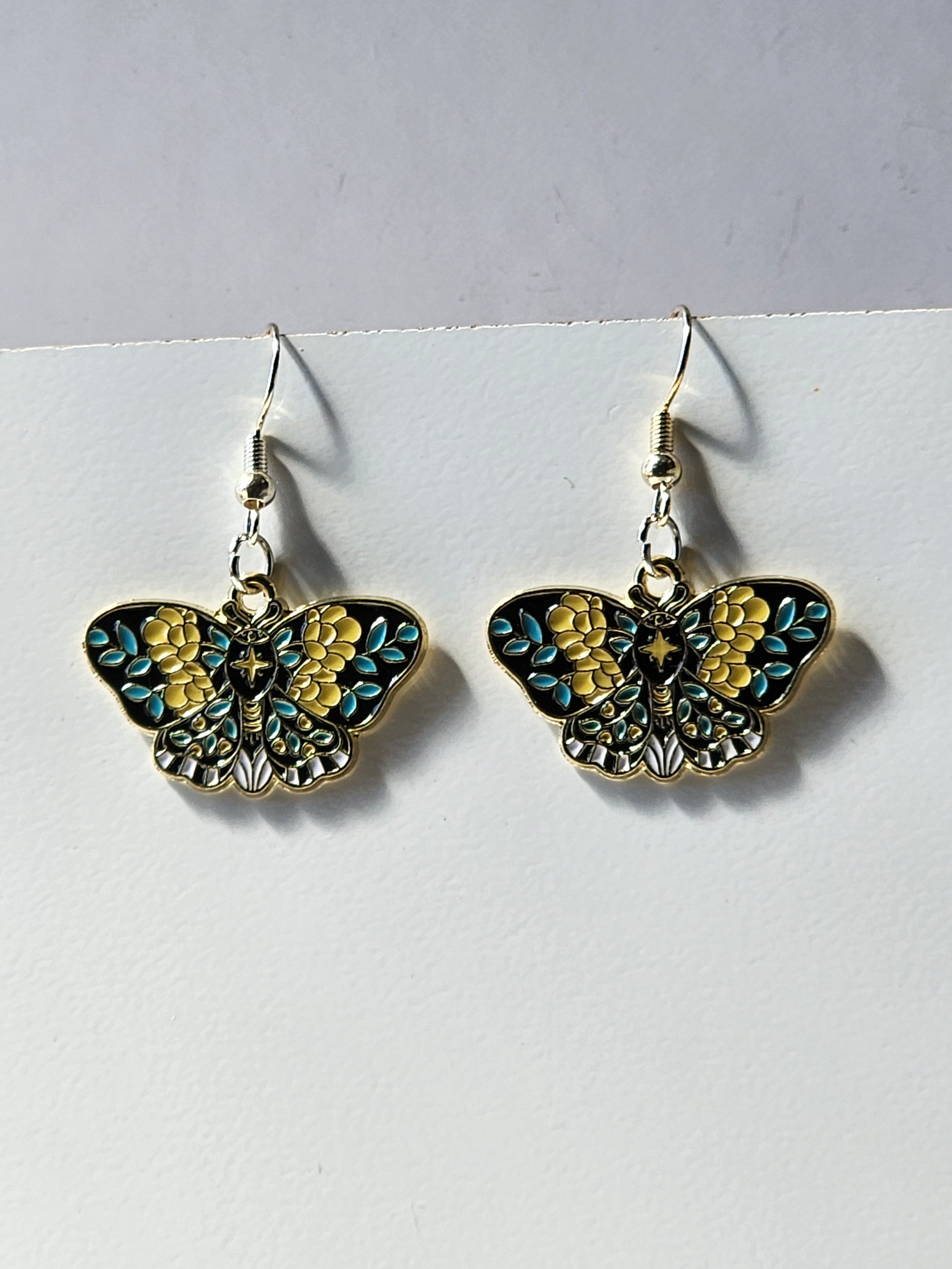 Moth Earrings