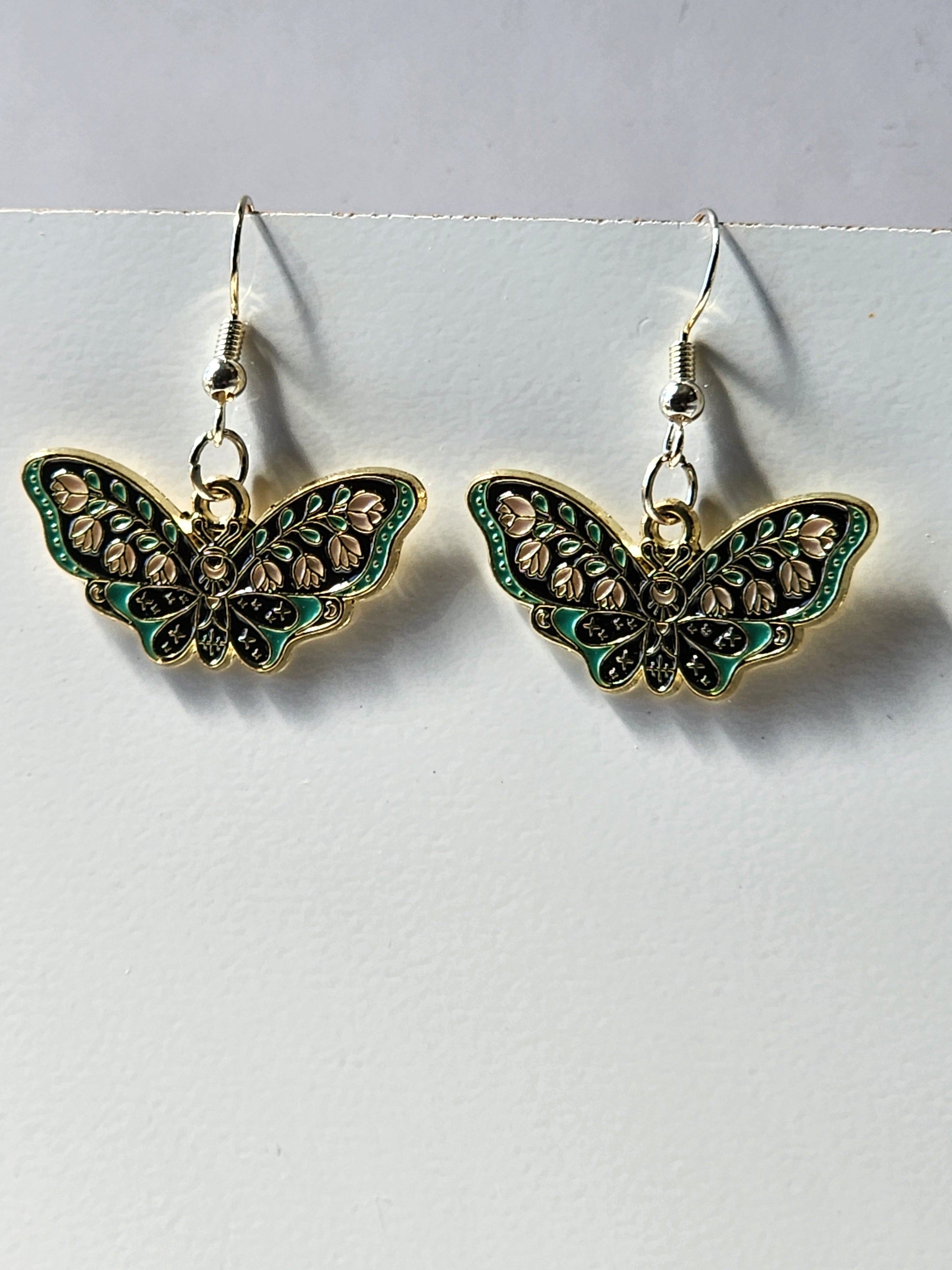 Moth Earrings