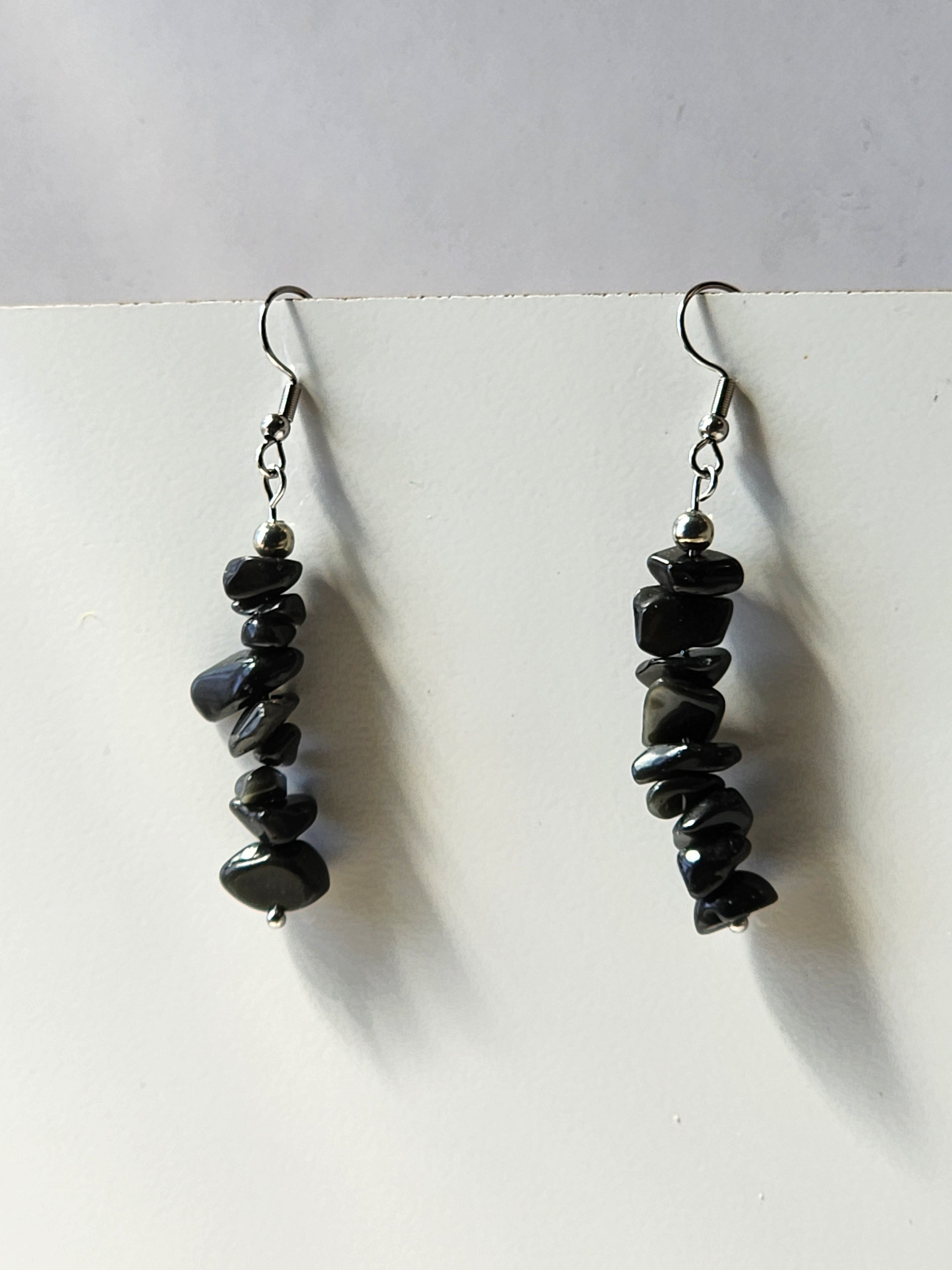 Crystal Chip Earrings