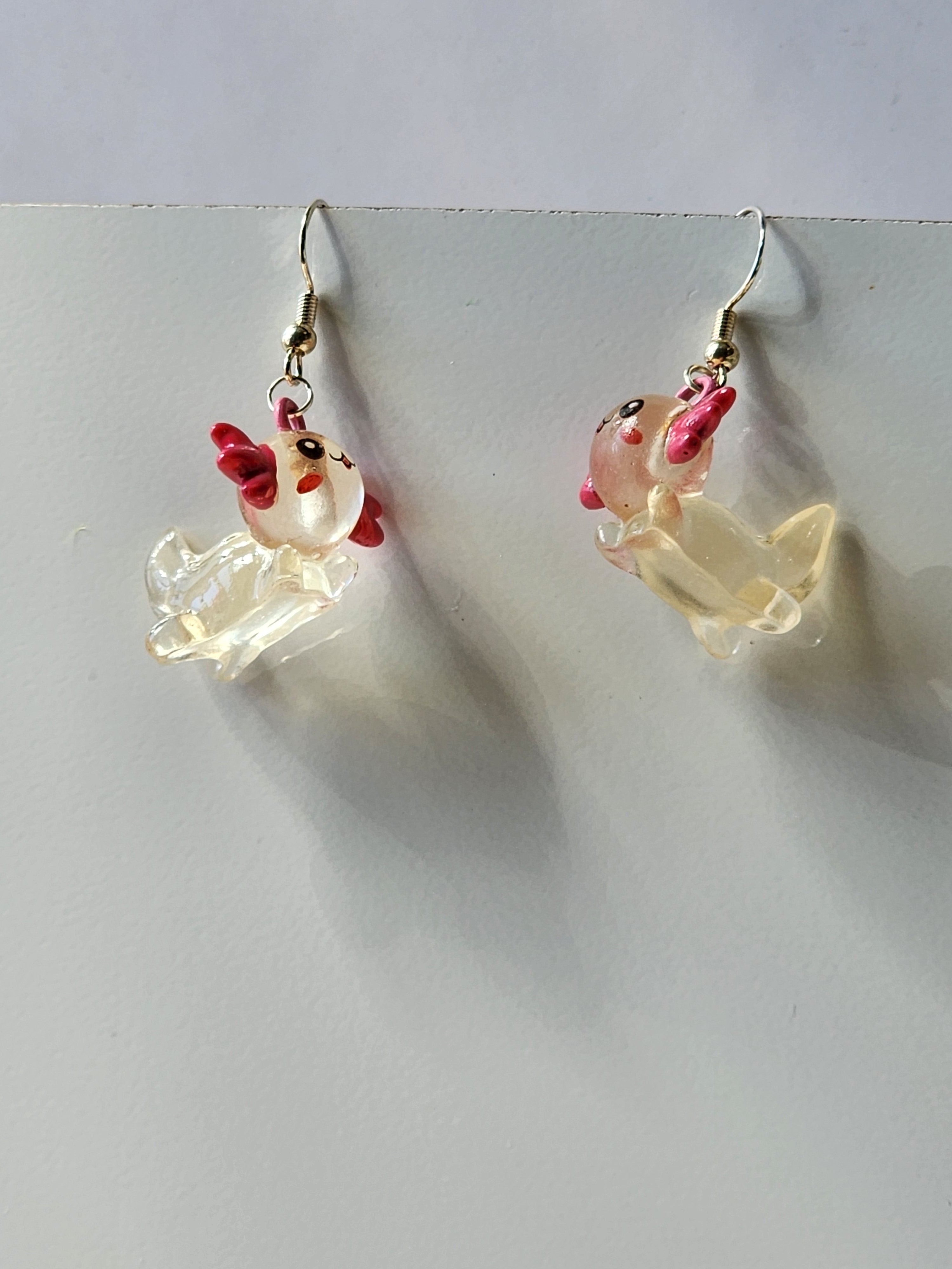 Axolotl Earrings