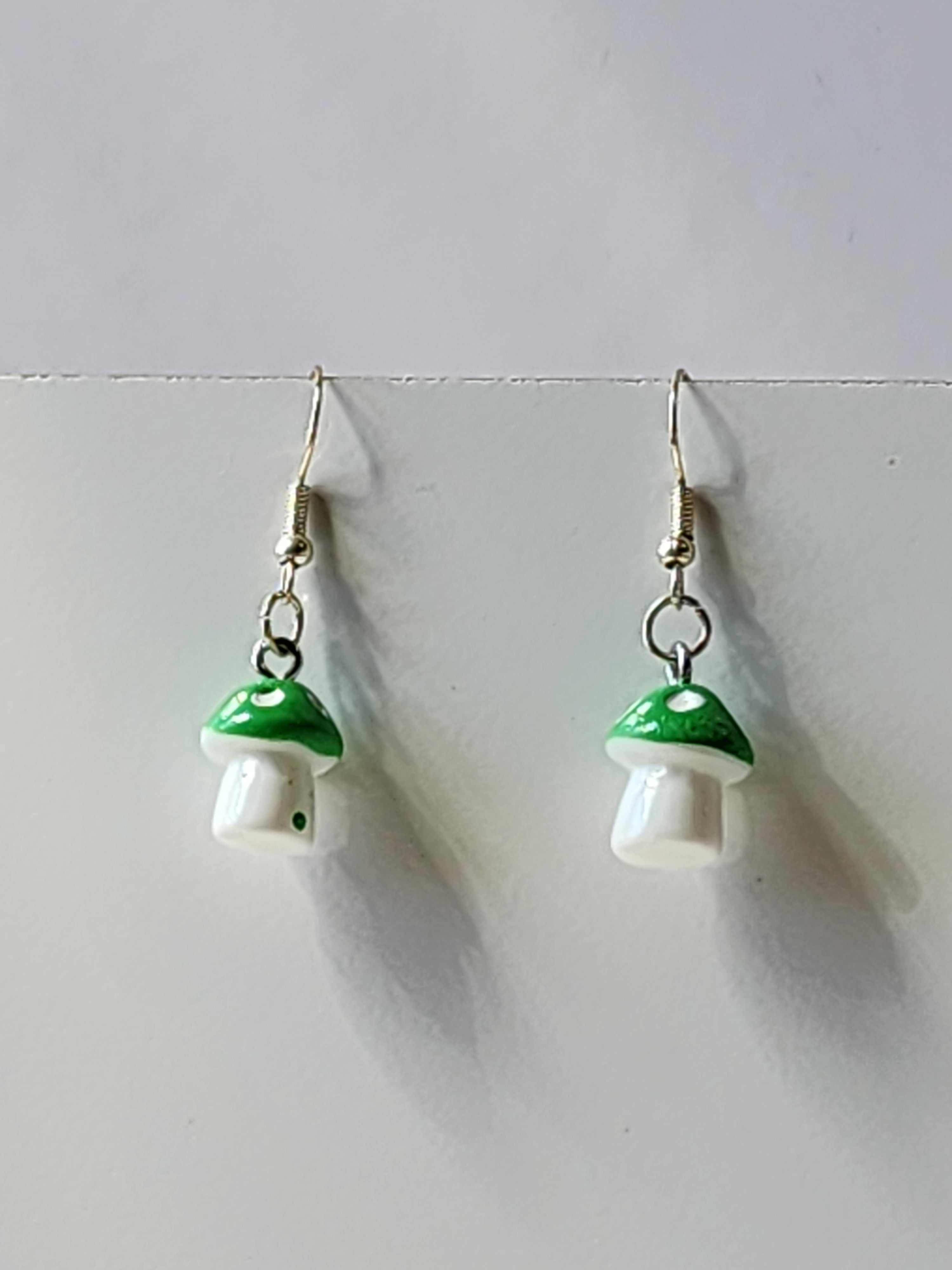 Mushroom Earrings