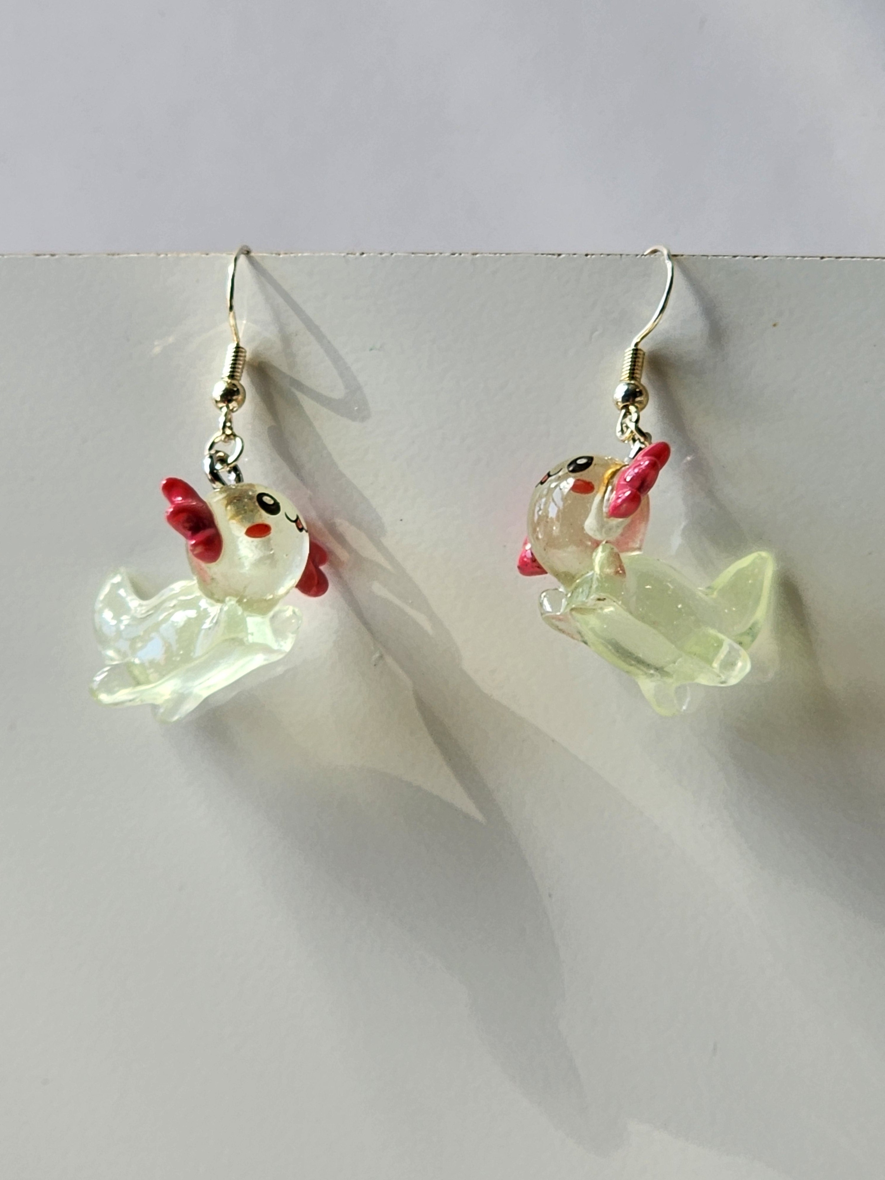 Axolotl Earrings